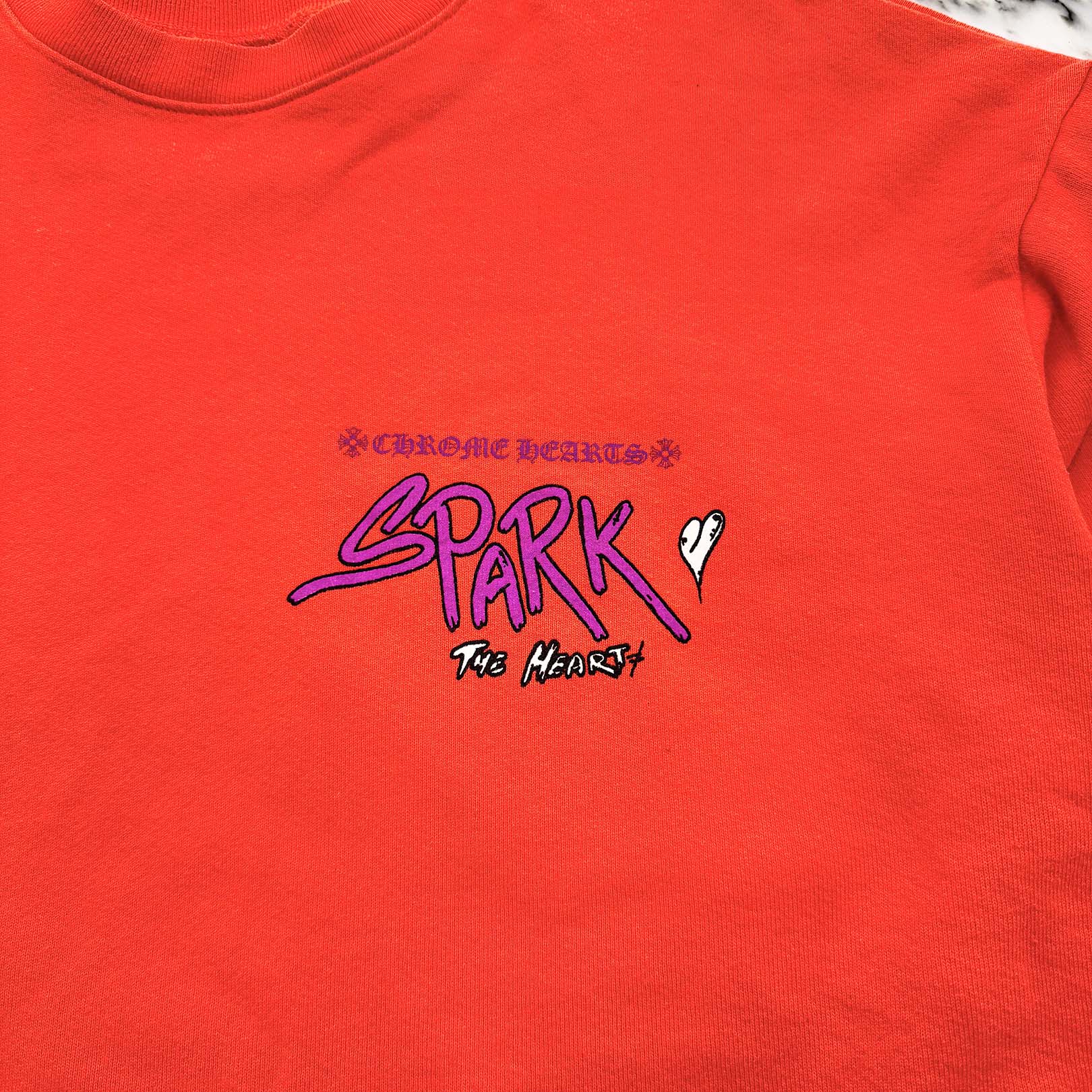 CHROME HEARTS × MATTY BOY 2023SS Sadistic Lipstick Sweatshirt Size XL クロムハーツ × マッティボーイ サディスティックリップスティック クルーネックスウェットシャツ サイズXL