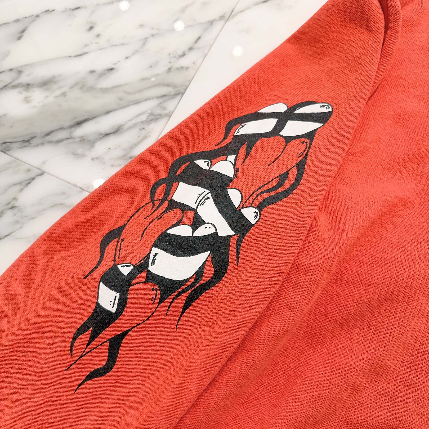 CHROME HEARTS × MATTY BOY 2023SS Sadistic Lipstick Sweatshirt Size XL クロムハーツ × マッティボーイ サディスティックリップスティック クルーネックスウェットシャツ サイズXL