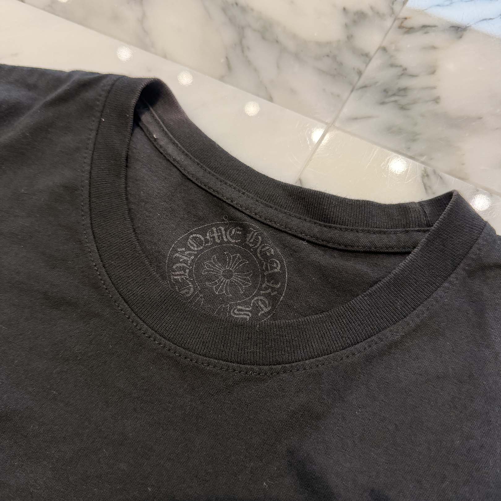 CHROME HEARTS Osaka Scroll Label Logo Tee Size S クロムハーツ 大阪限定 スクロールラベルロゴ Tシャツ サイズS