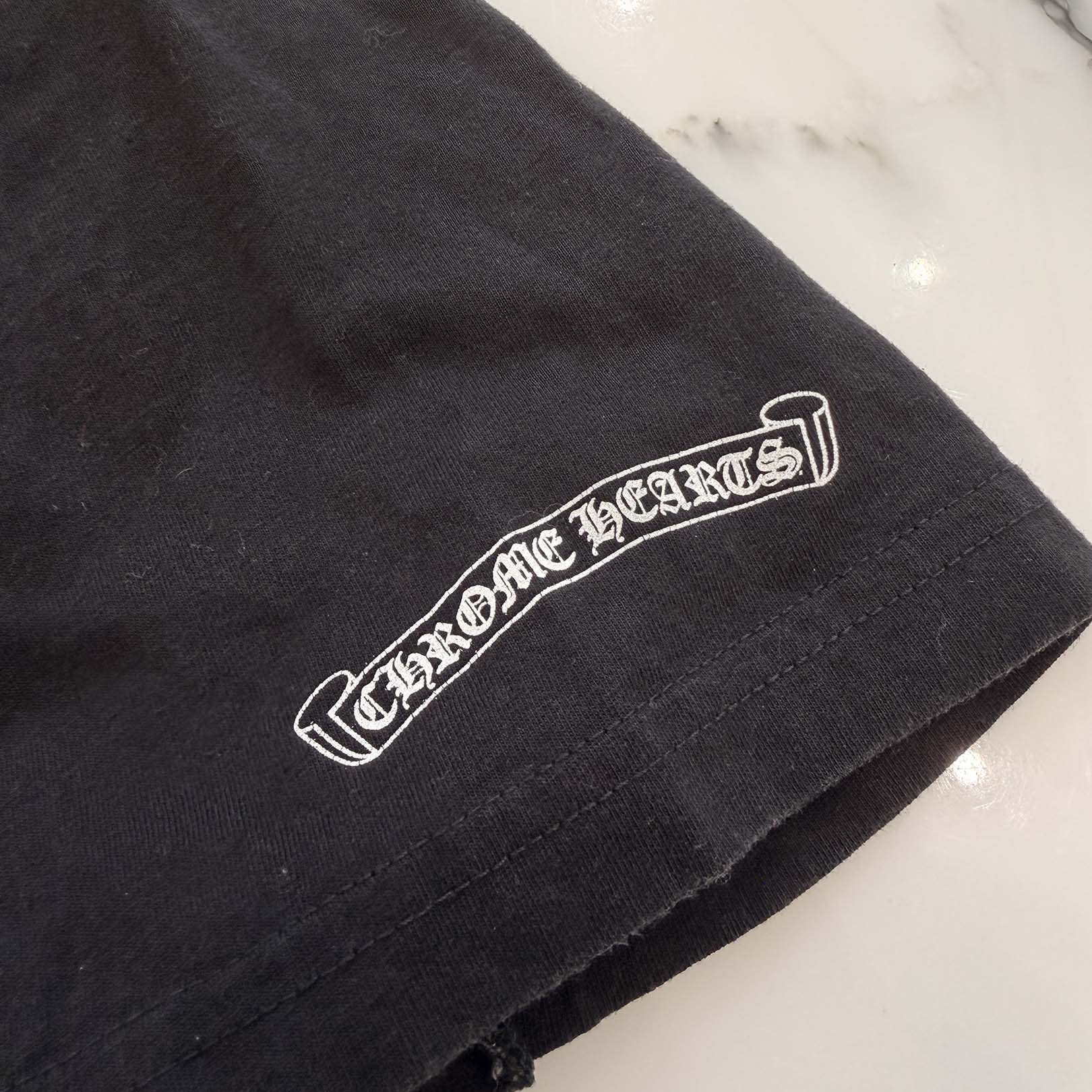 CHROME HEARTS Osaka Scroll Label Logo Tee Size S クロムハーツ 大阪限定 スクロールラベルロゴ Tシャツ サイズS