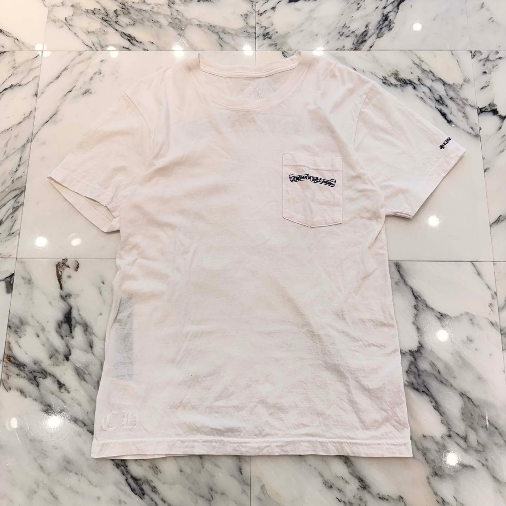CHROME HEARTS Back Scroll Logo Tee Size M クロムハーツ バックスクロールロゴ Tシャツ サイズM