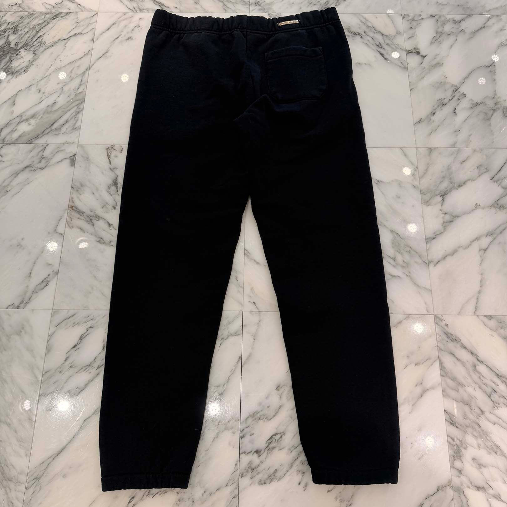 CHROME HEARTS King Taco 3 Cemetery Cross Embroidery Sweat Long Pants Size XL クロムハーツ キングタコ 3セメタリークロス 刺繍 スウェットロングパンツ サイズXL