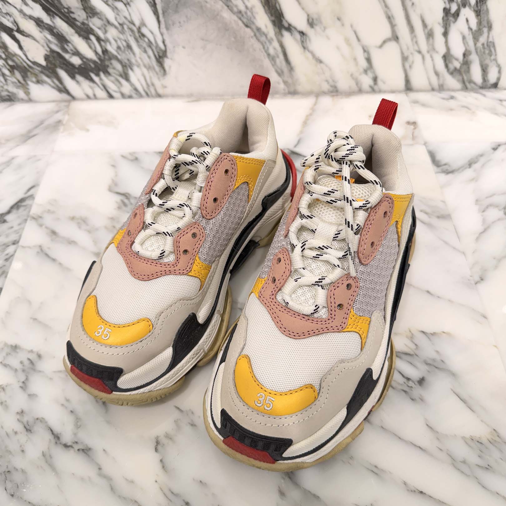 BALENCIAGA 2018SS Triple S Low Cut Sneakers 541620 Size 35 (23cm) バレンシアガ トリプスS ローカットスニーカー サイズ35 (23cm)