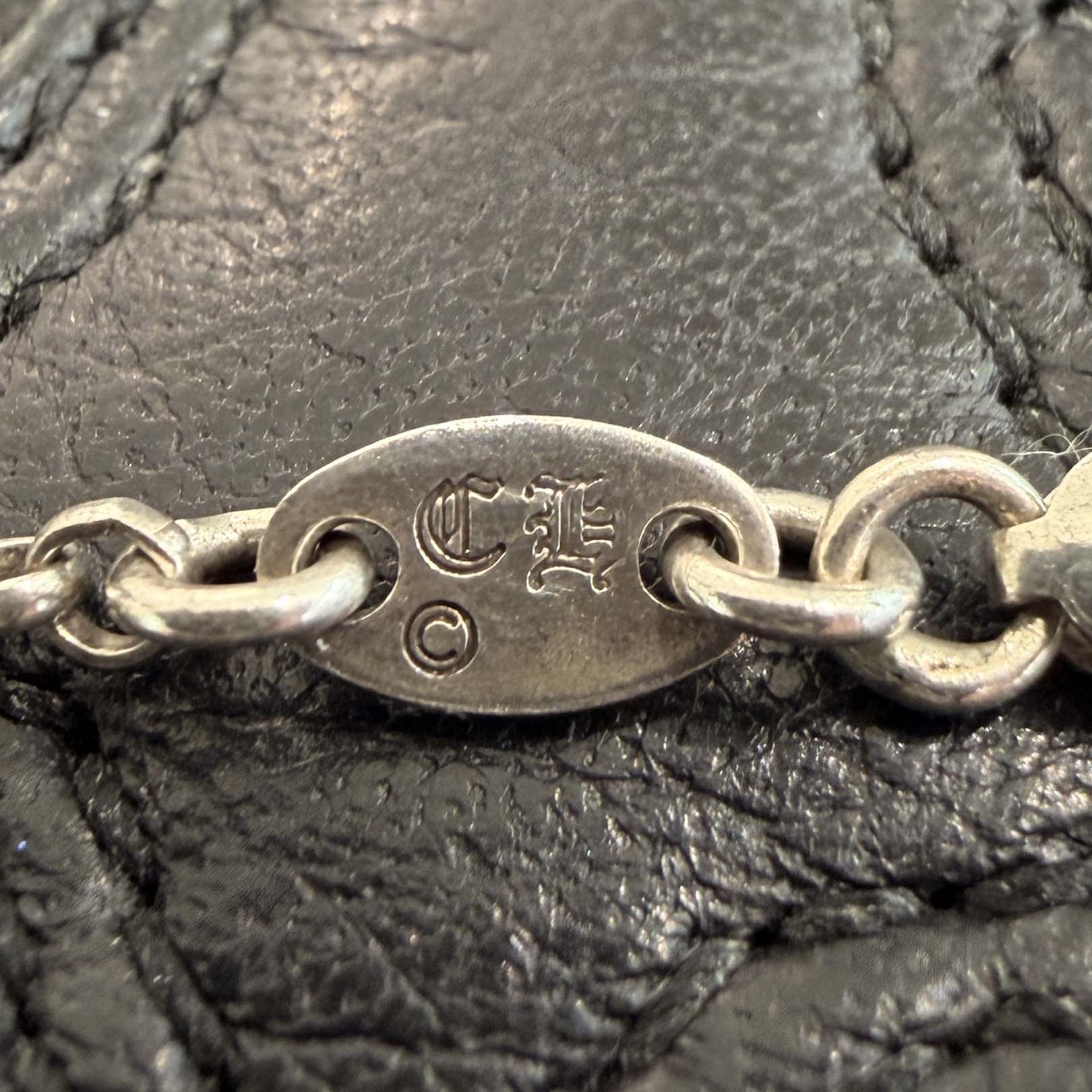 CHROME HEARTS Roll Chain Necklace Size 18 Inch クロムハーツ ロール