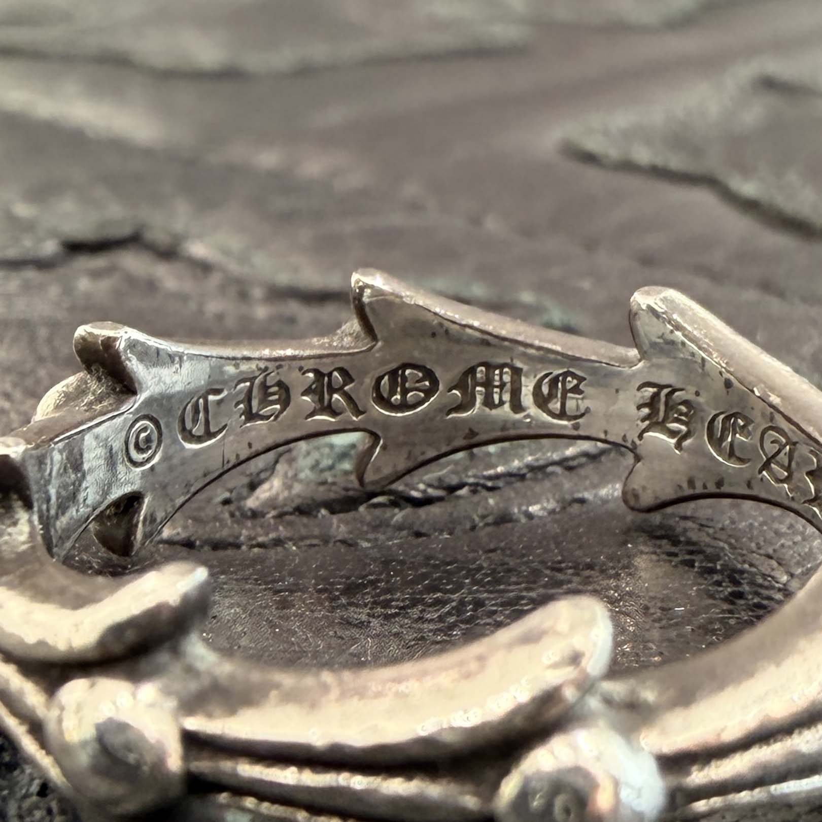 CHROME HEARTS Cross Tail Ring Size 13号 クロムハーツ クロステイル