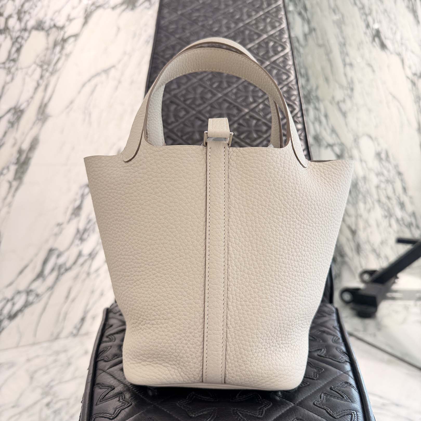 HERMES Picotin Lock PM "Béton" K刻印 エルメス ピコタン ロックPM "ベトン" サイズPM