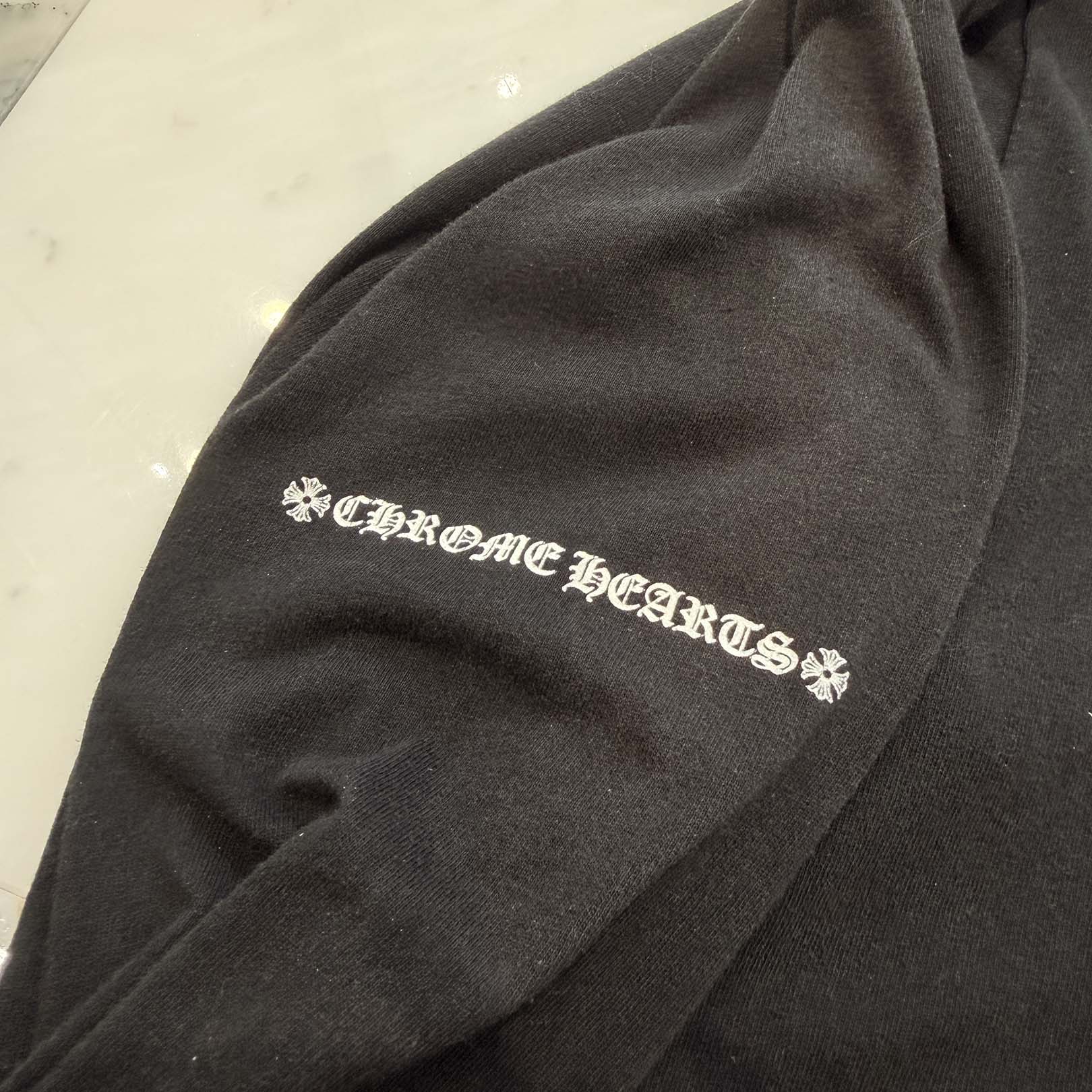 CHROME HEARTS Back Vine Dagger Print Long Sleeve Tee Size XL クロムハーツ バックヴァインダガープリント ロングスリーブTシャツ サイズXL