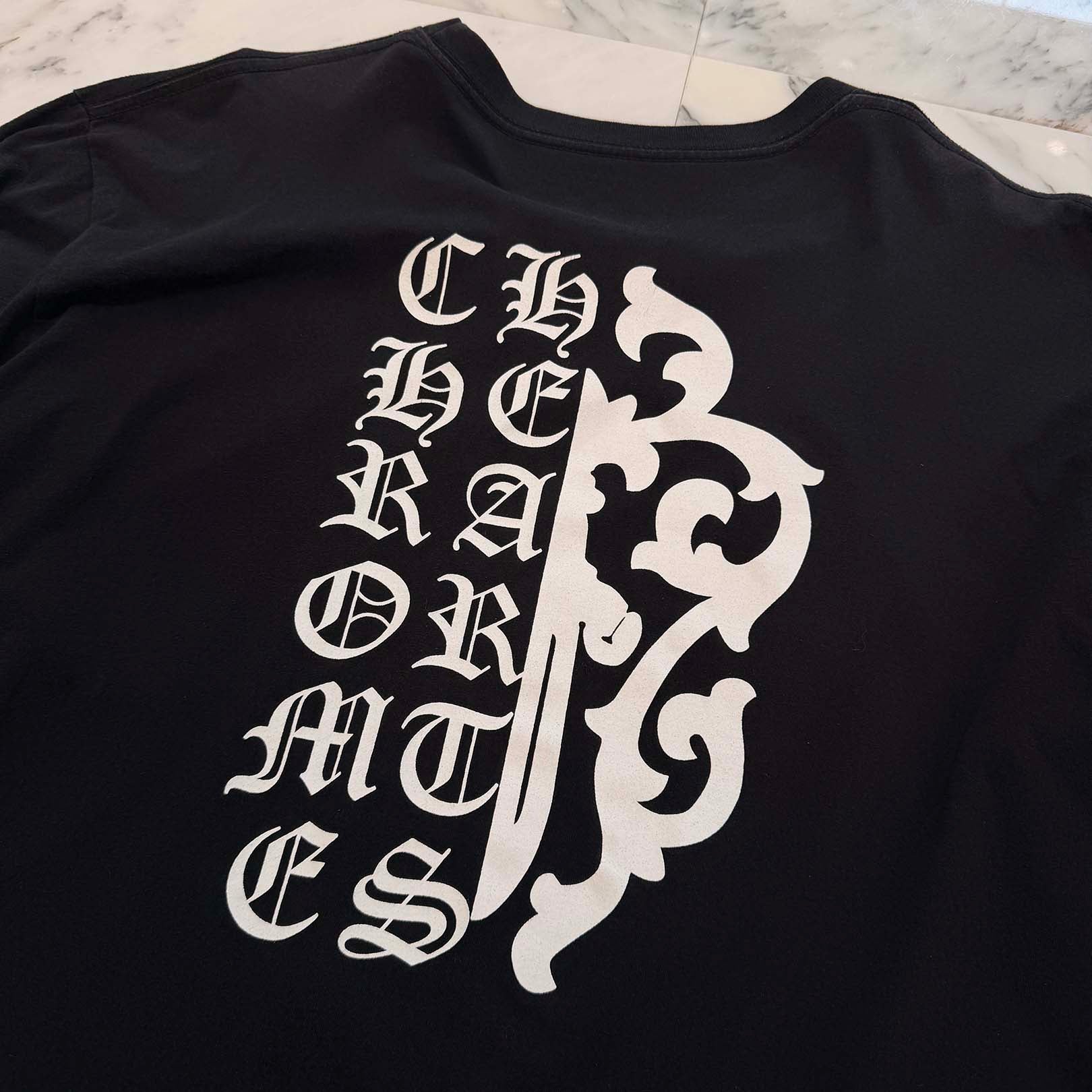 CHROME HEARTS Back Vine Dagger Print Long Sleeve Tee Size XL クロムハーツ バックヴァインダガープリント ロングスリーブTシャツ サイズXL