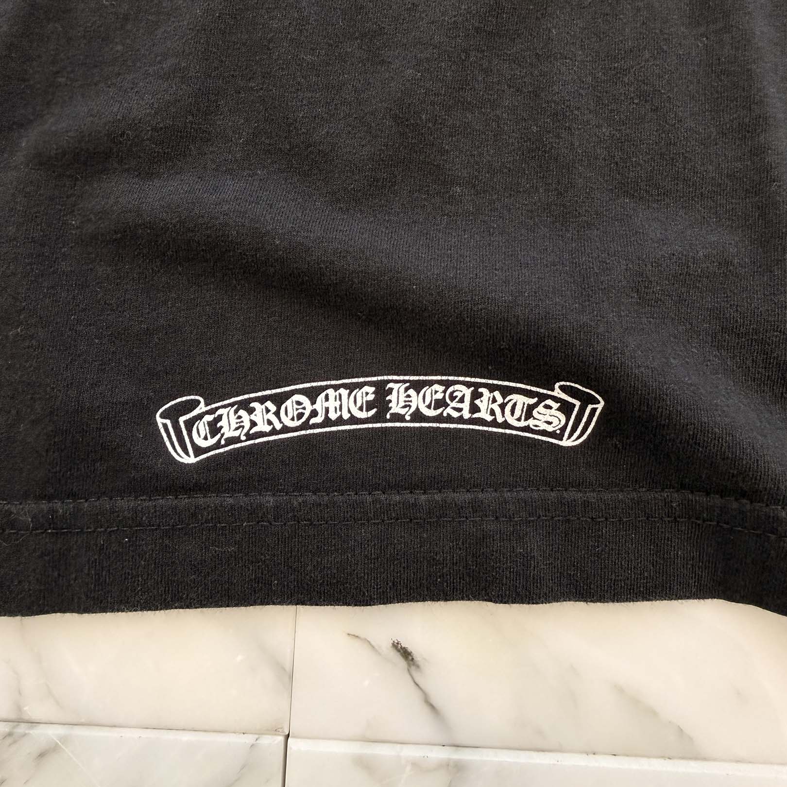 CHROME HEARTS Back Vine Dagger Print Long Sleeve Tee Size XL クロムハーツ バックヴァインダガープリント ロングスリーブTシャツ サイズXL