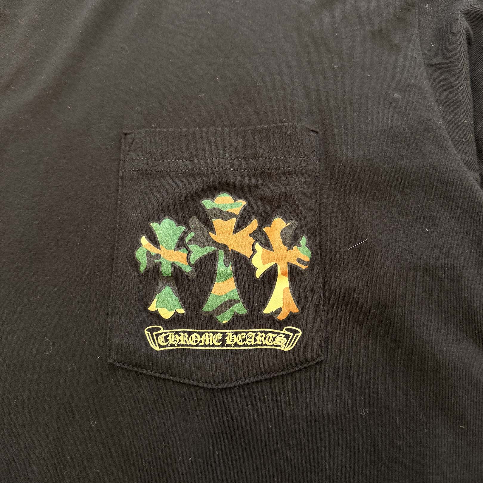 CHROME HEARTS Camo Horseshoe Long Sleeve Tee Size XL クロムハーツ カモ ホースシュー ロングスリーブ ティーシャツ サイズXL
