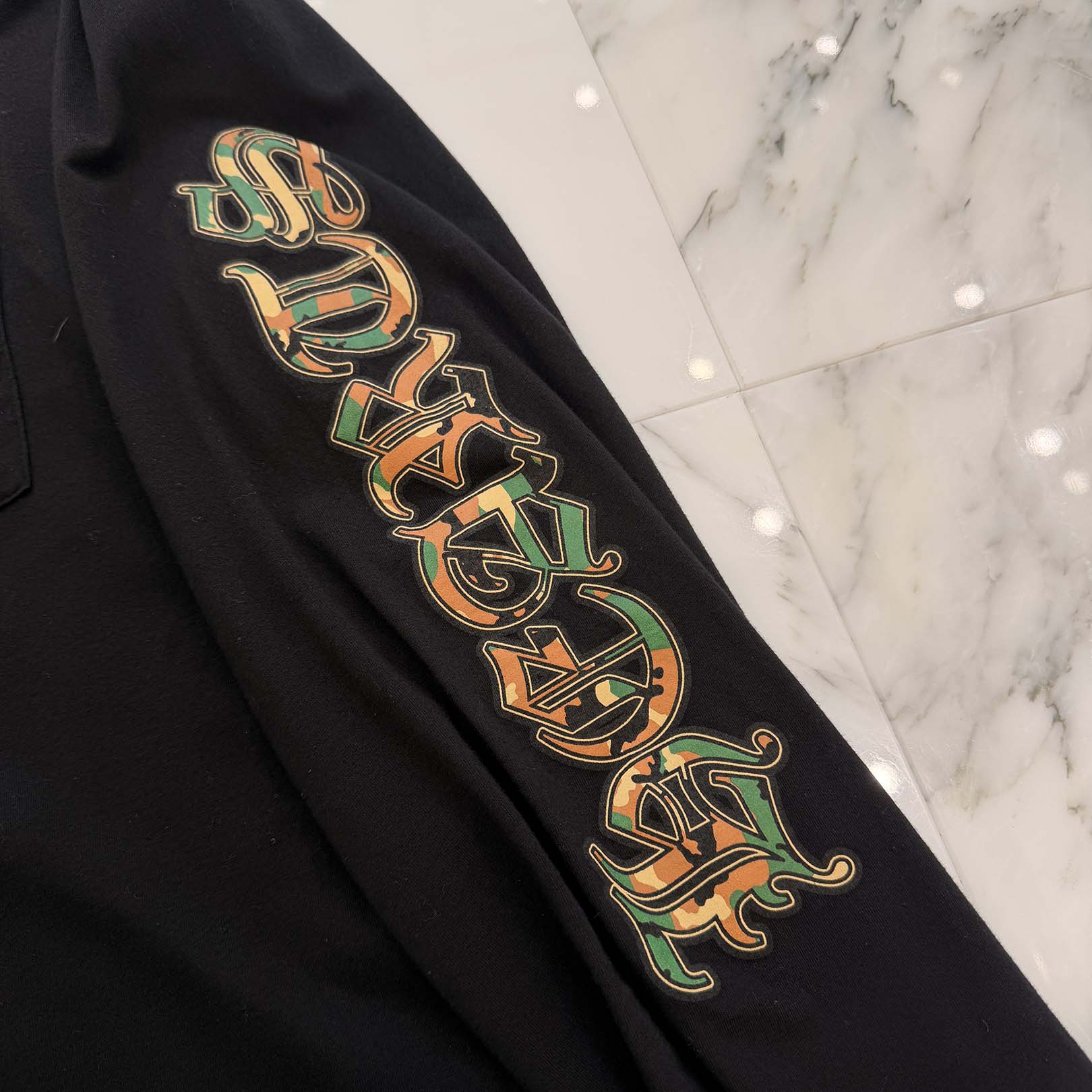 CHROME HEARTS Camo Horseshoe Long Sleeve Tee Size XL クロムハーツ カモ ホースシュー ロングスリーブ ティーシャツ サイズXL