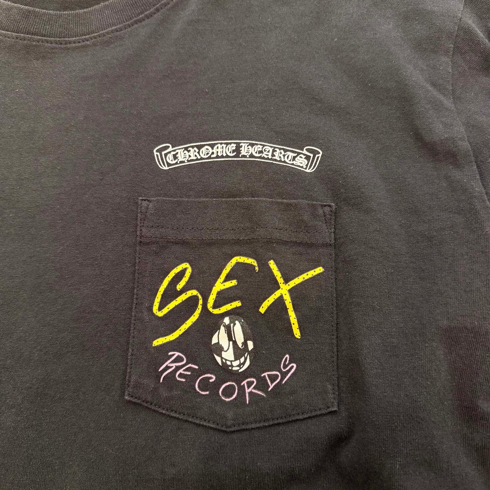 CHROME HEARTS × MATTY BOY STAY FAST Sex Records Long Sleeve Tee Size XXL クロムハーツ × マッティボーイ ステイファスト セックスレコーズ ロングスリーブTシャツ サイズXXL