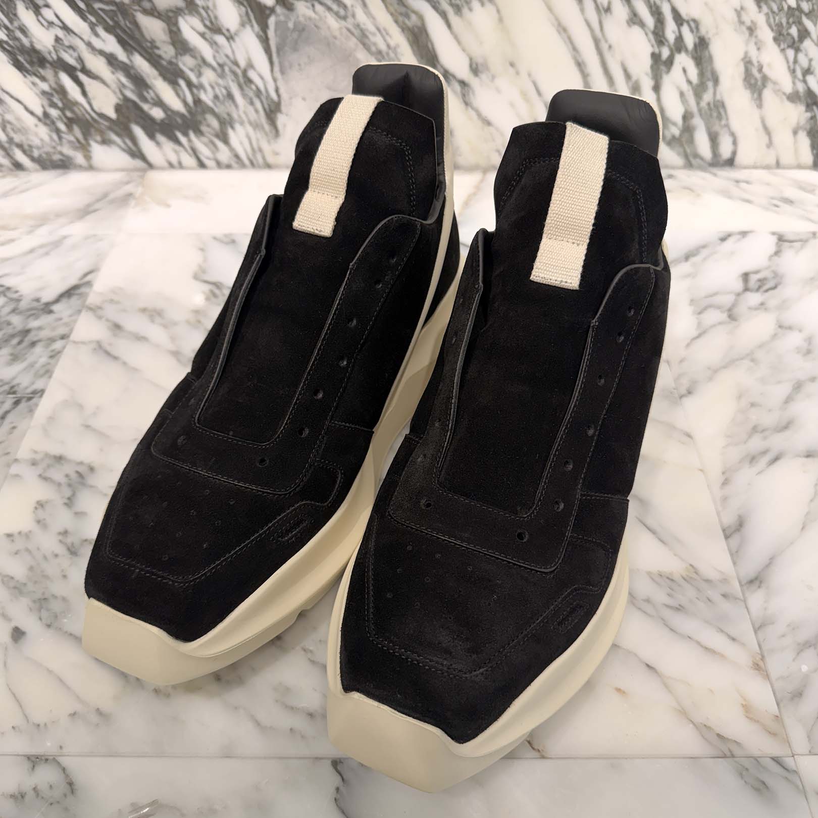 Rick Owens 2025AW Guess Runner High Top Sneakers RU01C4814LVSLPO Size 45.0 (約29.5cm～30.0cm程度) リックオウエンス ゲスランナー ハイカットスニーカー サイズ45.0 (約29.5cm～30.0cm程度)