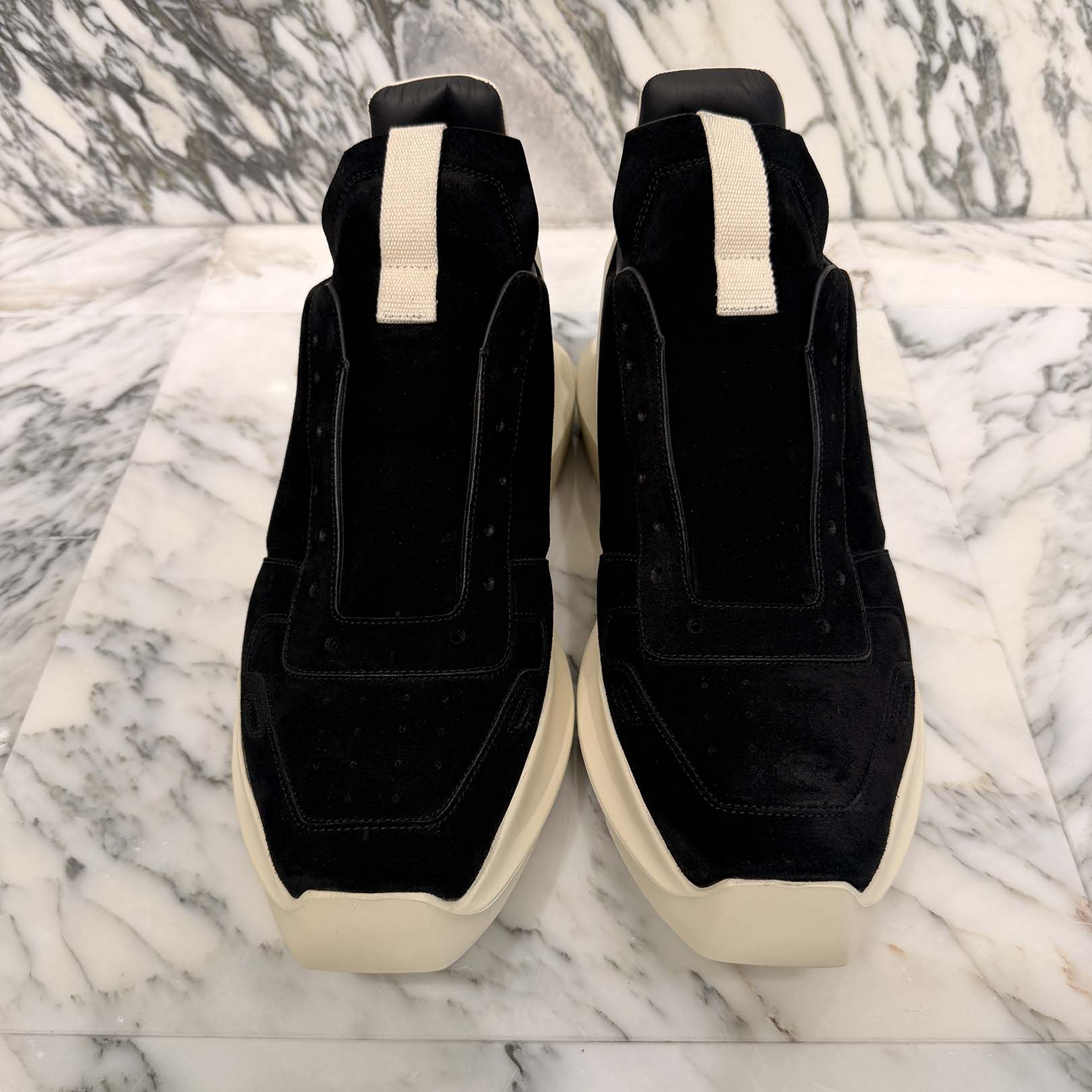 Rick Owens 2025AW Guess Runner High Top Sneakers RU01C4814LVSLPO Size 45.0 (約29.5cm～30.0cm程度) リックオウエンス ゲスランナー ハイカットスニーカー サイズ45.0 (約29.5cm～30.0cm程度)