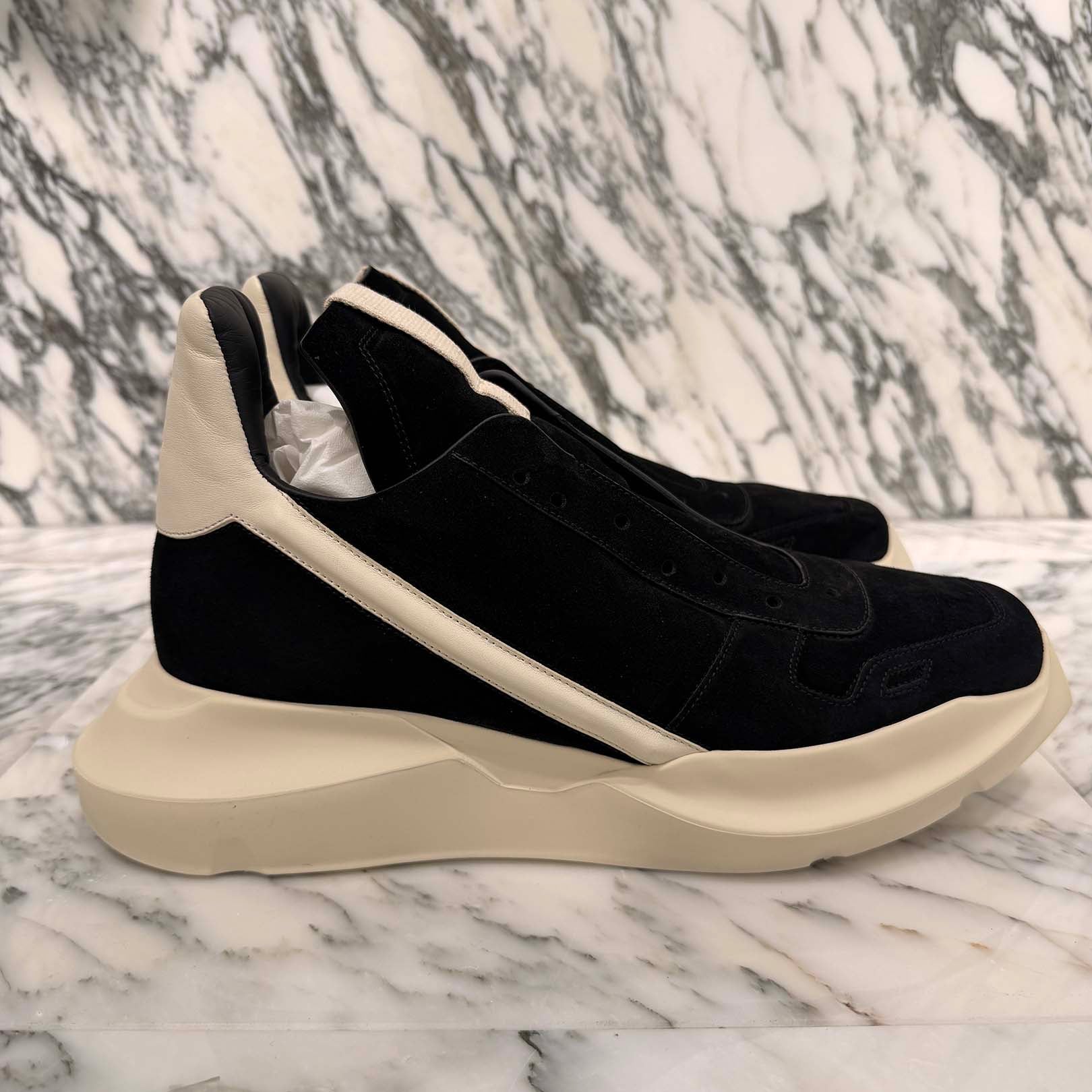 Rick Owens 2025AW Guess Runner High Top Sneakers RU01C4814LVSLPO Size 45.0 (約29.5cm～30.0cm程度) リックオウエンス ゲスランナー ハイカットスニーカー サイズ45.0 (約29.5cm～30.0cm程度)