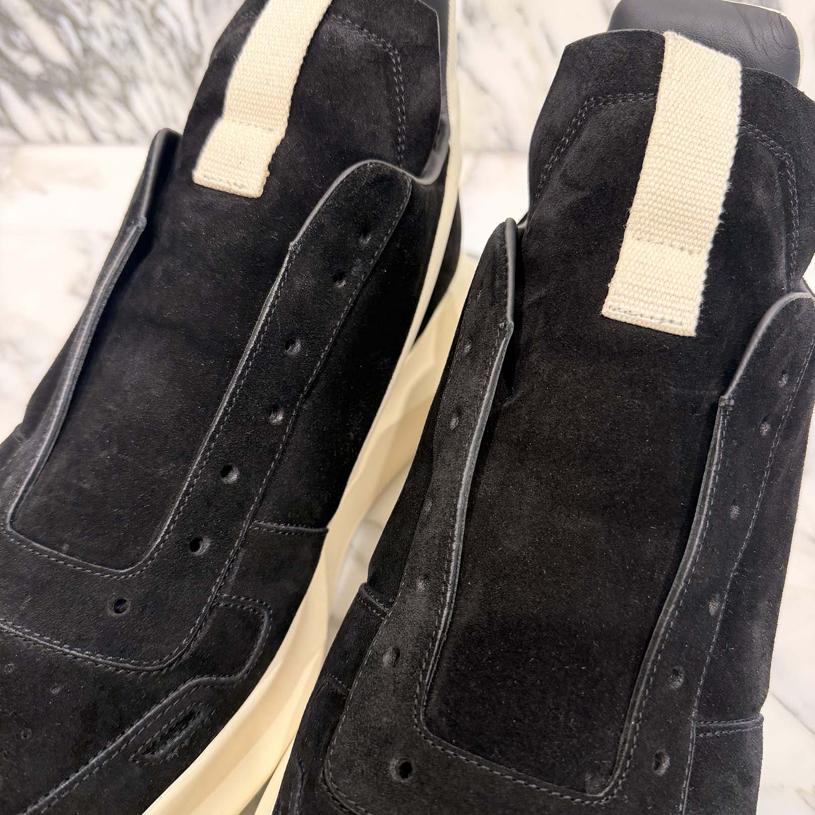 Rick Owens 2025AW Guess Runner High Top Sneakers RU01C4814LVSLPO Size 45.0 (約29.5cm～30.0cm程度) リックオウエンス ゲスランナー ハイカットスニーカー サイズ45.0 (約29.5cm～30.0cm程度)