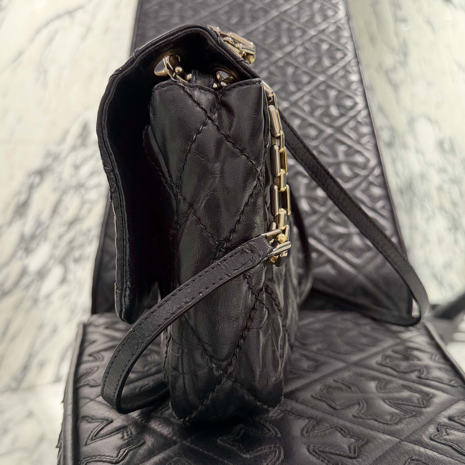 CHANEL Matelasse Wild Stitch Chain Shoulder Bag シャネル