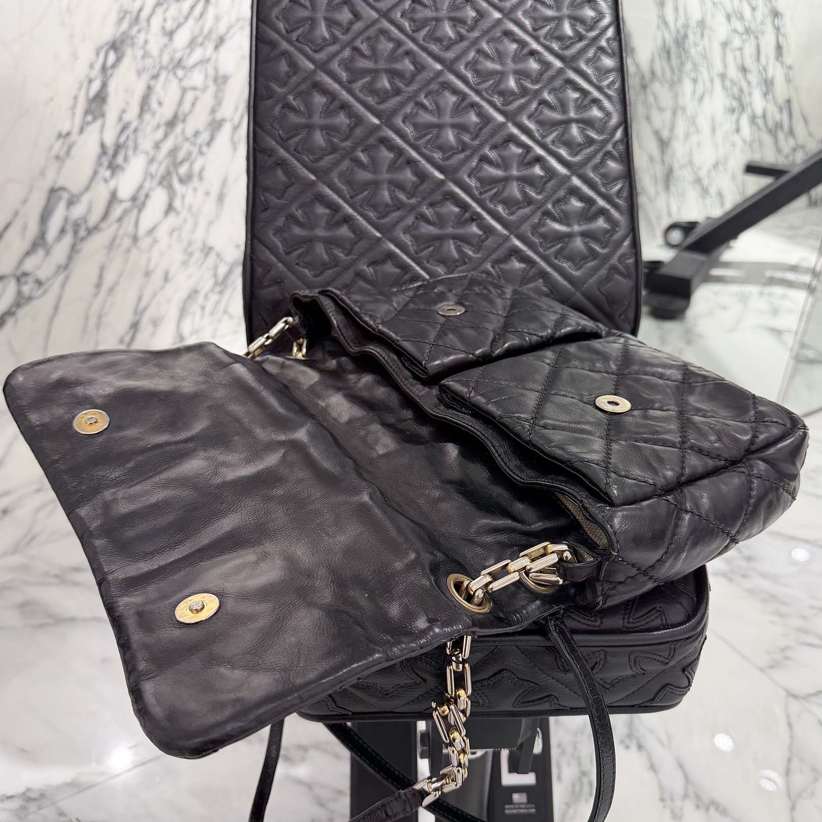 CHANEL Matelasse Wild Stitch Chain Shoulder Bag シャネル マトラッセ ワイルドステッチ チェーンショルダーバッグ