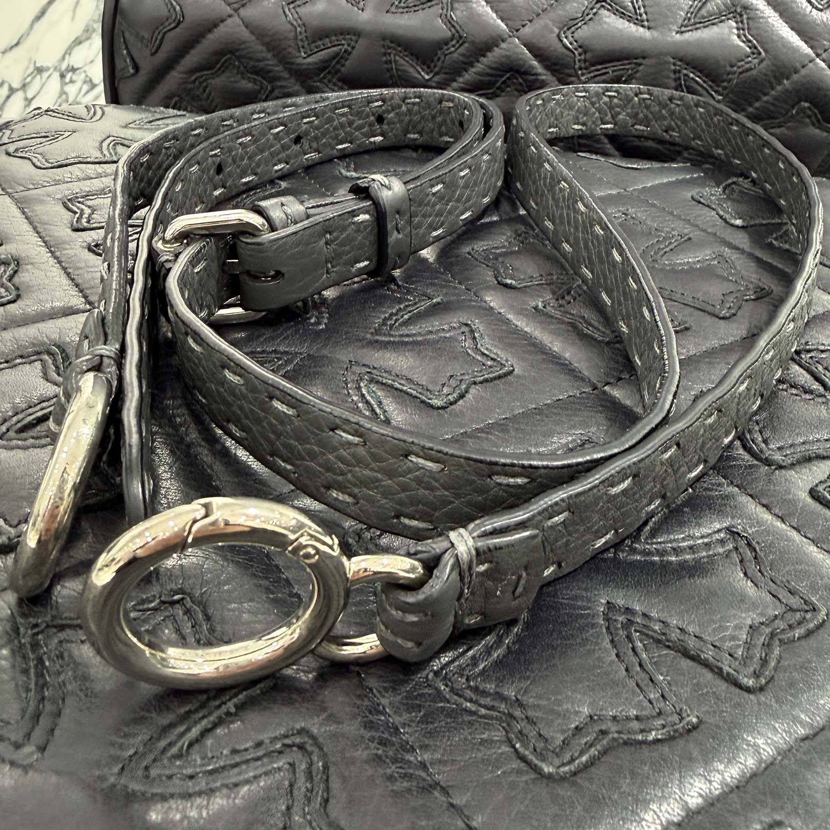 FENDI Peekaboo Medium Leather Hand Bag 8BN244 フェンディ ピーカブー ミニ レザーハンドバッグ