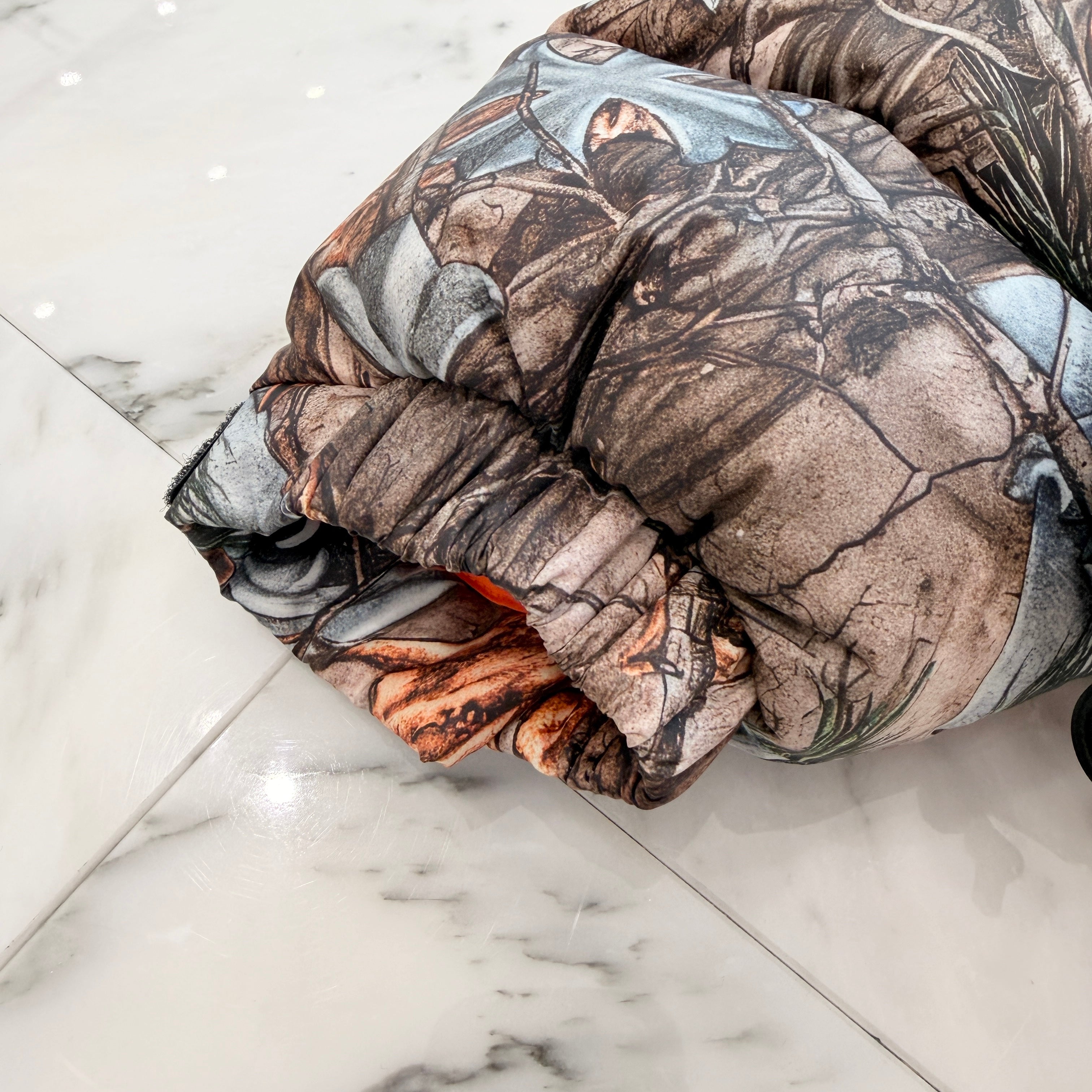 CHROME HEARTS × NIKE × Drake NOCTA 2026SS 3 Cemetery Cross Leather Patch Camo Down Jacket Size M クロムハーツ×ナイキ×ドレイク ノクタ 3 セメタリークロス レザーパッチ カモ ダウンジャケット サイズM