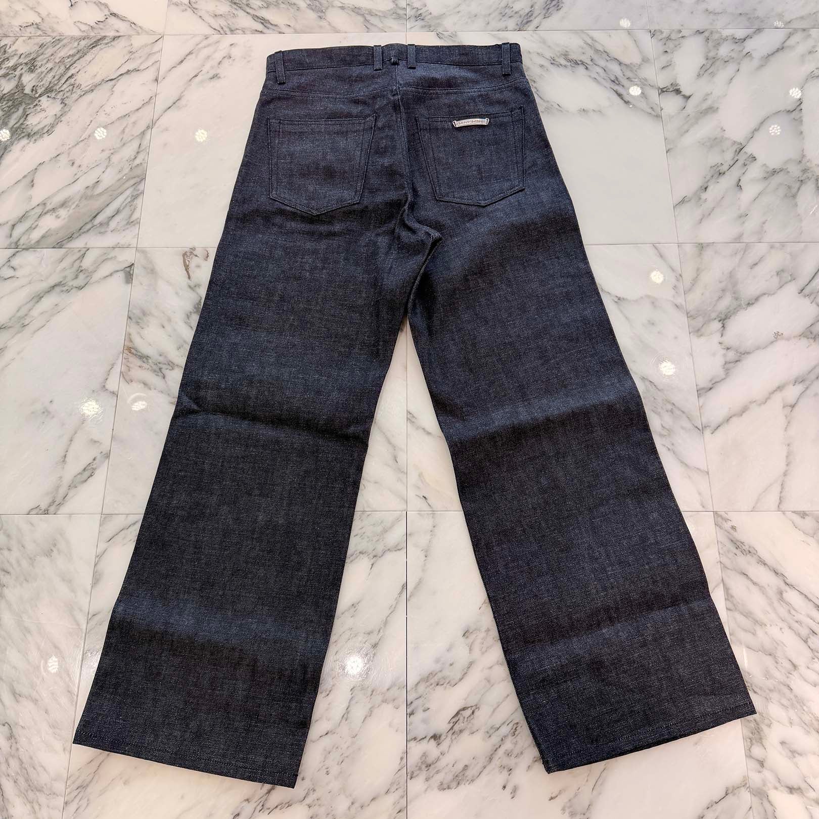 CHROME HEARTS KS FIT Cross Ball Button Denim Pants Size 30 クロムハーツ KSフィット クロスボールボタン デニムパンツ サイズ30