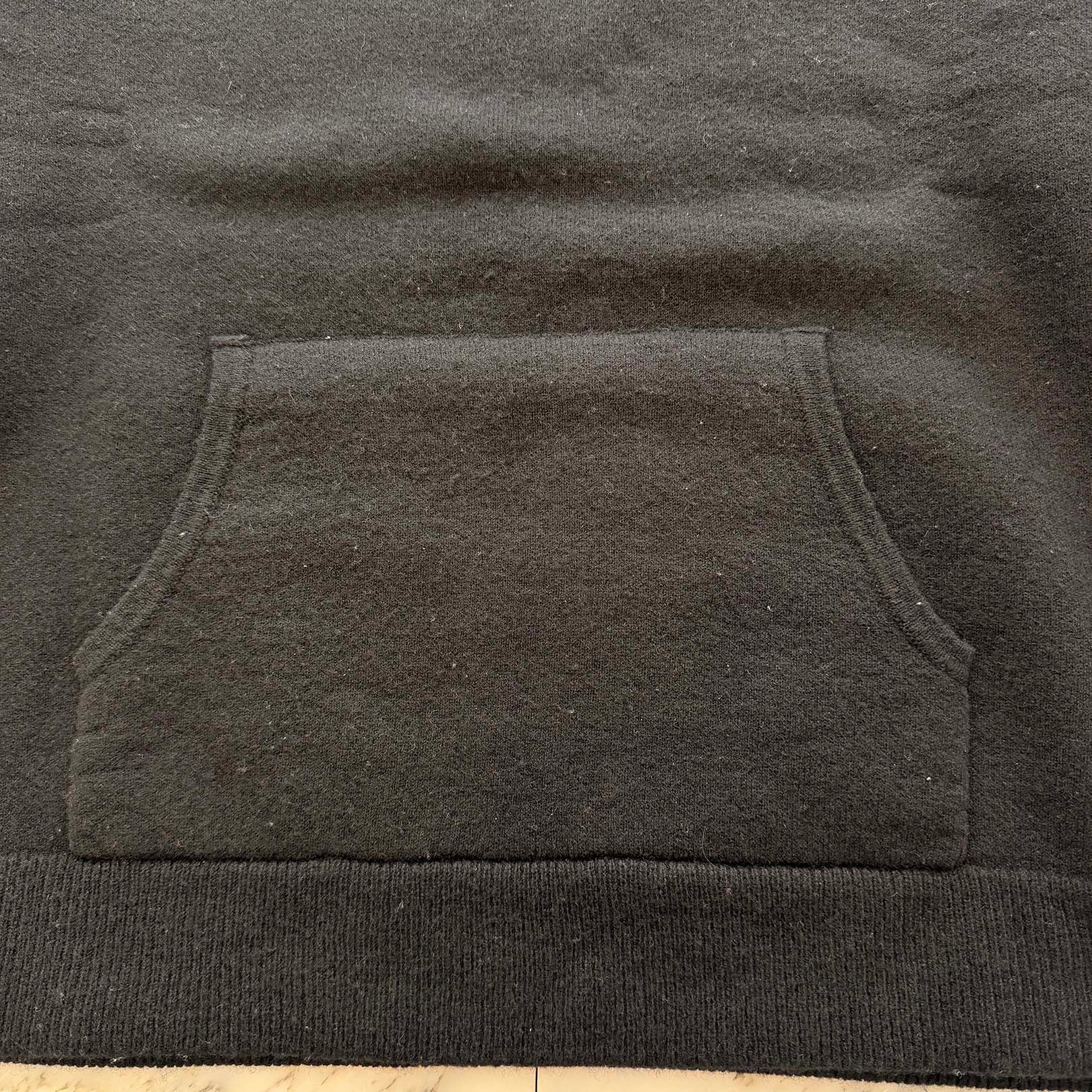 CHROME HEARTS Arm Logo Embroidery Cashmere Knit Pullover Hoodie Size L クロムハーツ アームロゴ刺繍 カシミヤニット プルオーバーフーディー サイズL