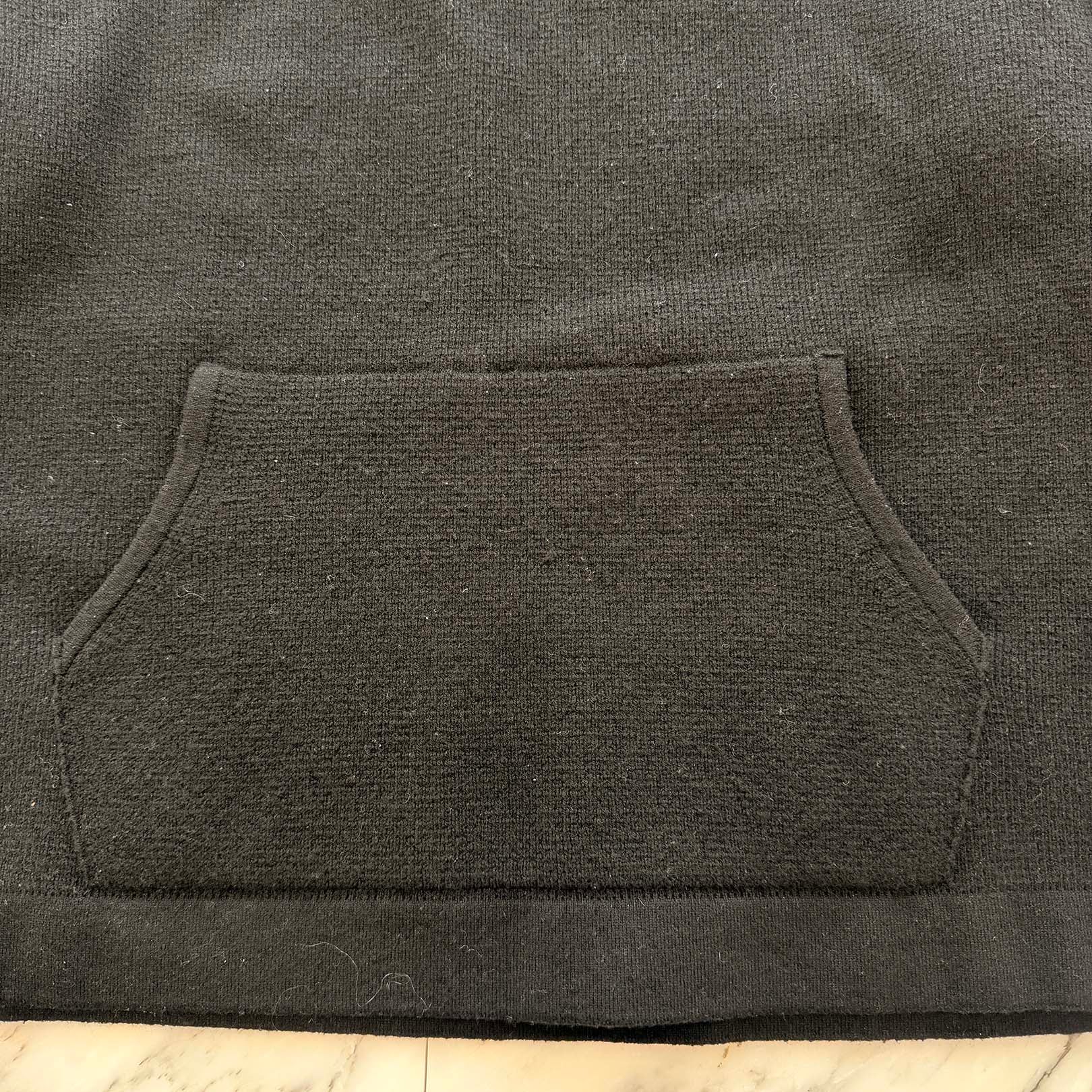 CHROME HEARTS YNOT Vine Dagger Embroidery Cashmere Knit Hoodie Size XL クロムハーツ ワイノット ヴァインダガー ロゴ刺繍 カシミヤニットフーディー サイズXL