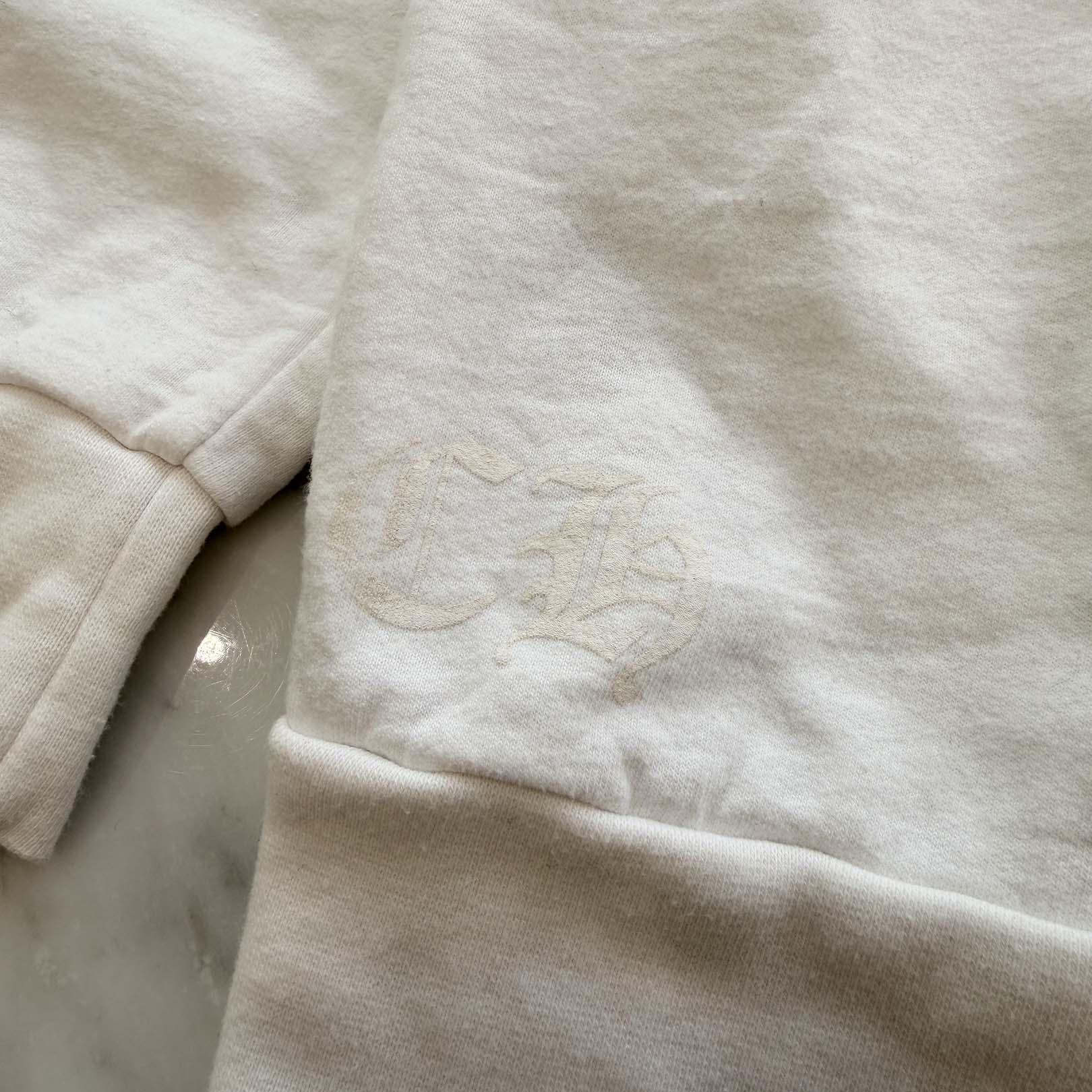 CHROME HEARTS "LOVE YOU" Crew Neck Sweat Shirt Size L クロムハーツ ラブ ユー クルーネック スウェットシャツ サイズL