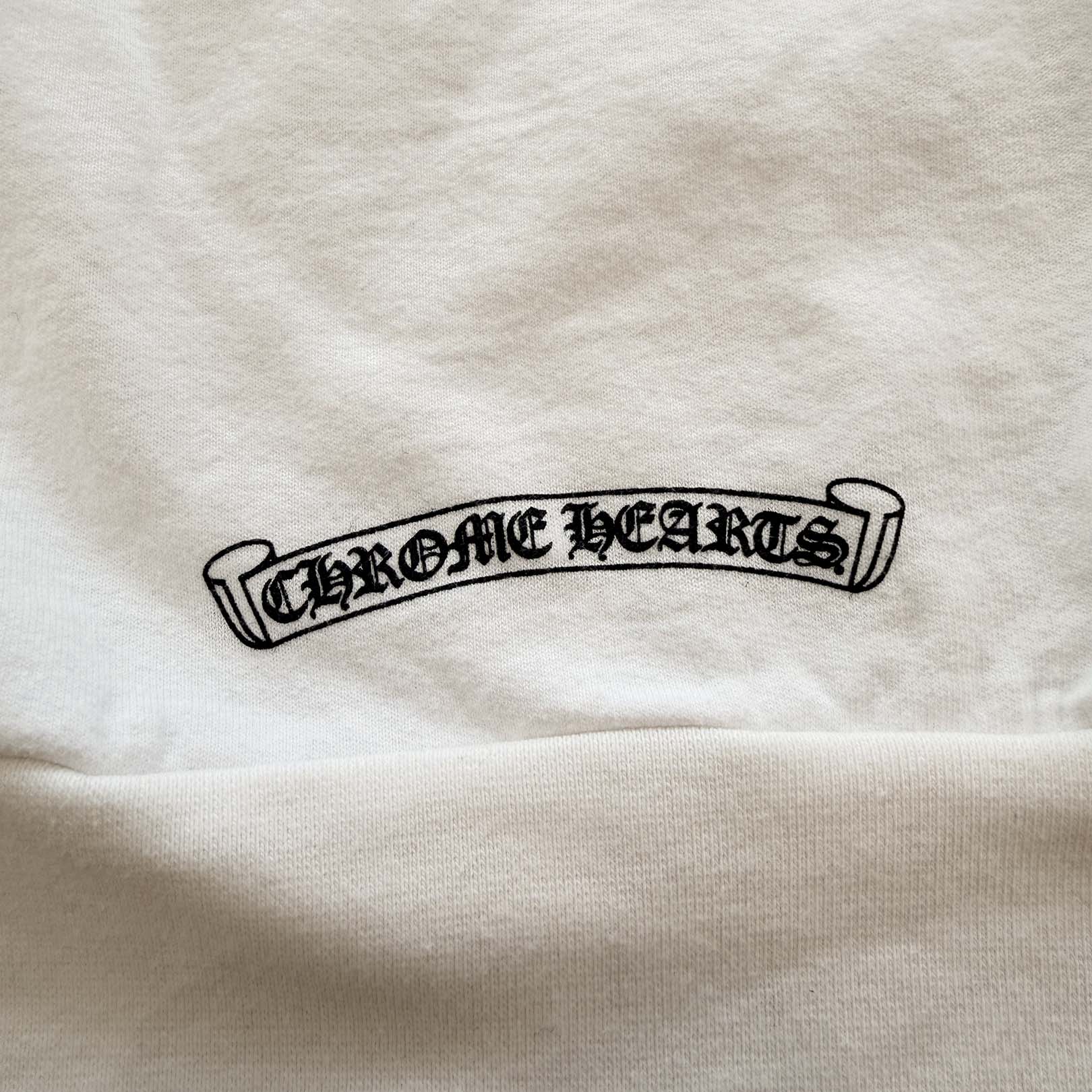 CHROME HEARTS "LOVE YOU" Crew Neck Sweat Shirt Size L クロムハーツ ラブ ユー クルーネック スウェットシャツ サイズL