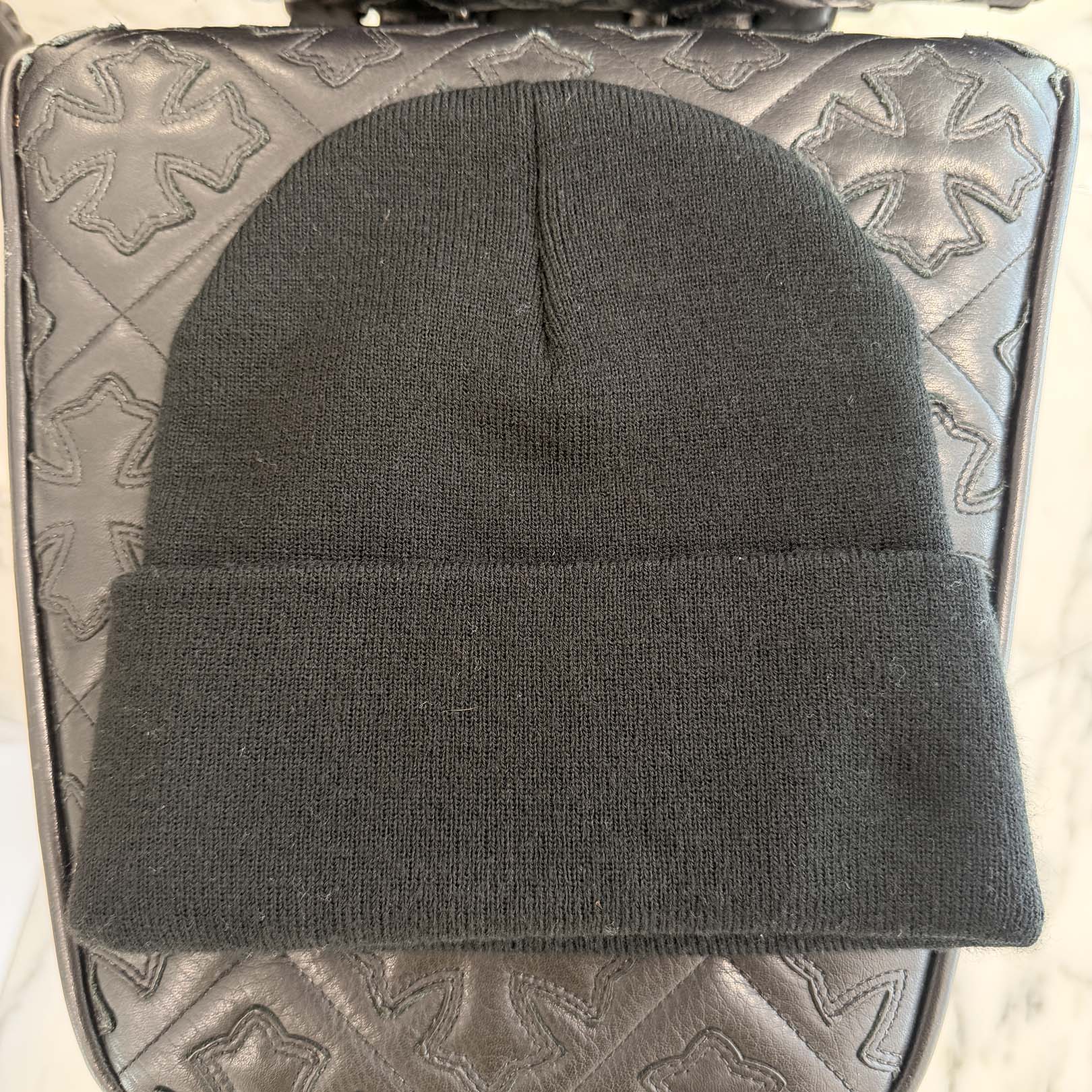 CHROME HEARTS WATCH CAP BLACK Size ONE SIZE (23cm) クロムハーツ ワッチキャップ ブラック サイズONE SIZE (23cm)