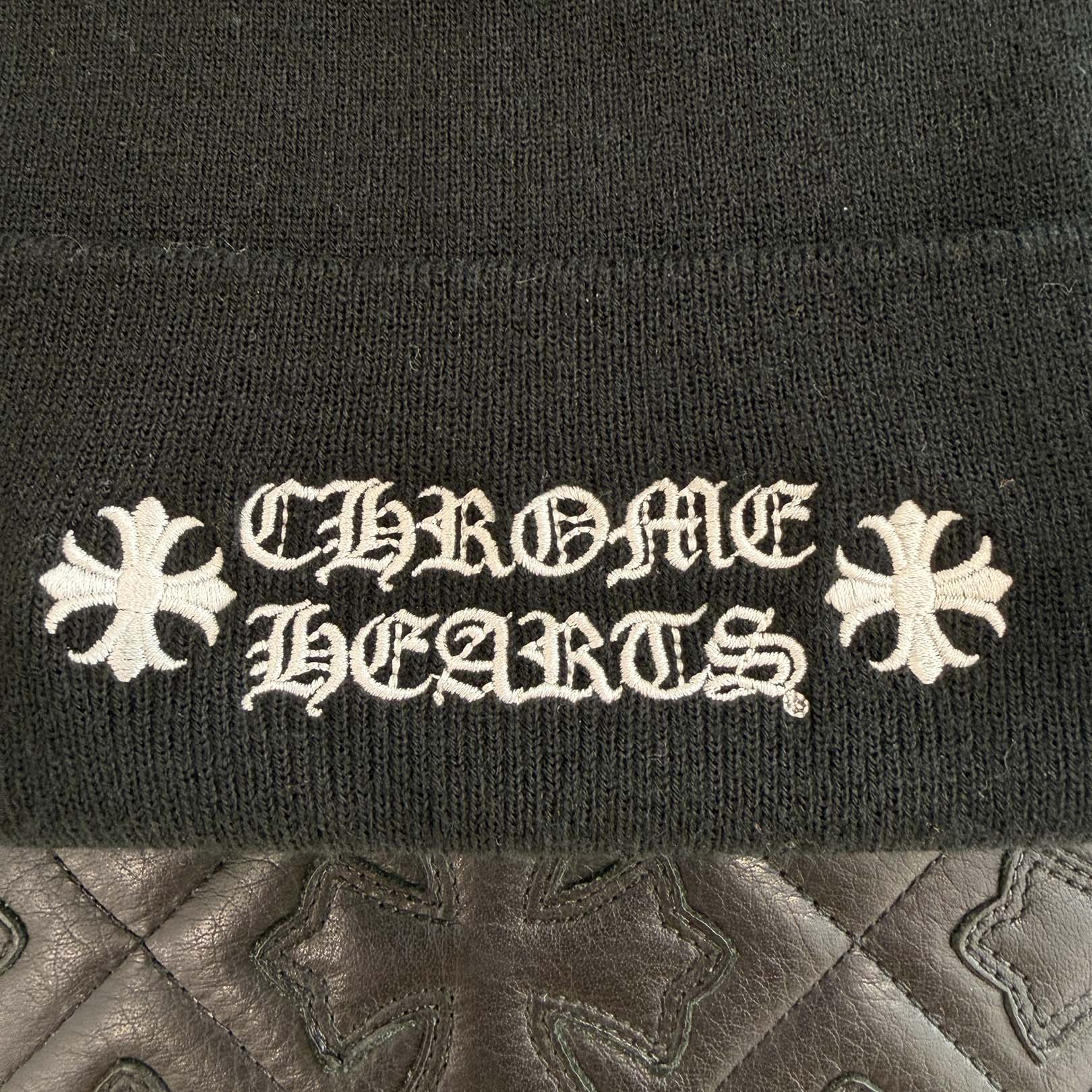 CHROME HEARTS WATCH CAP BLACK Size ONE SIZE (23cm) クロムハーツ ワッチキャップ ブラック サイズONE SIZE (23cm)