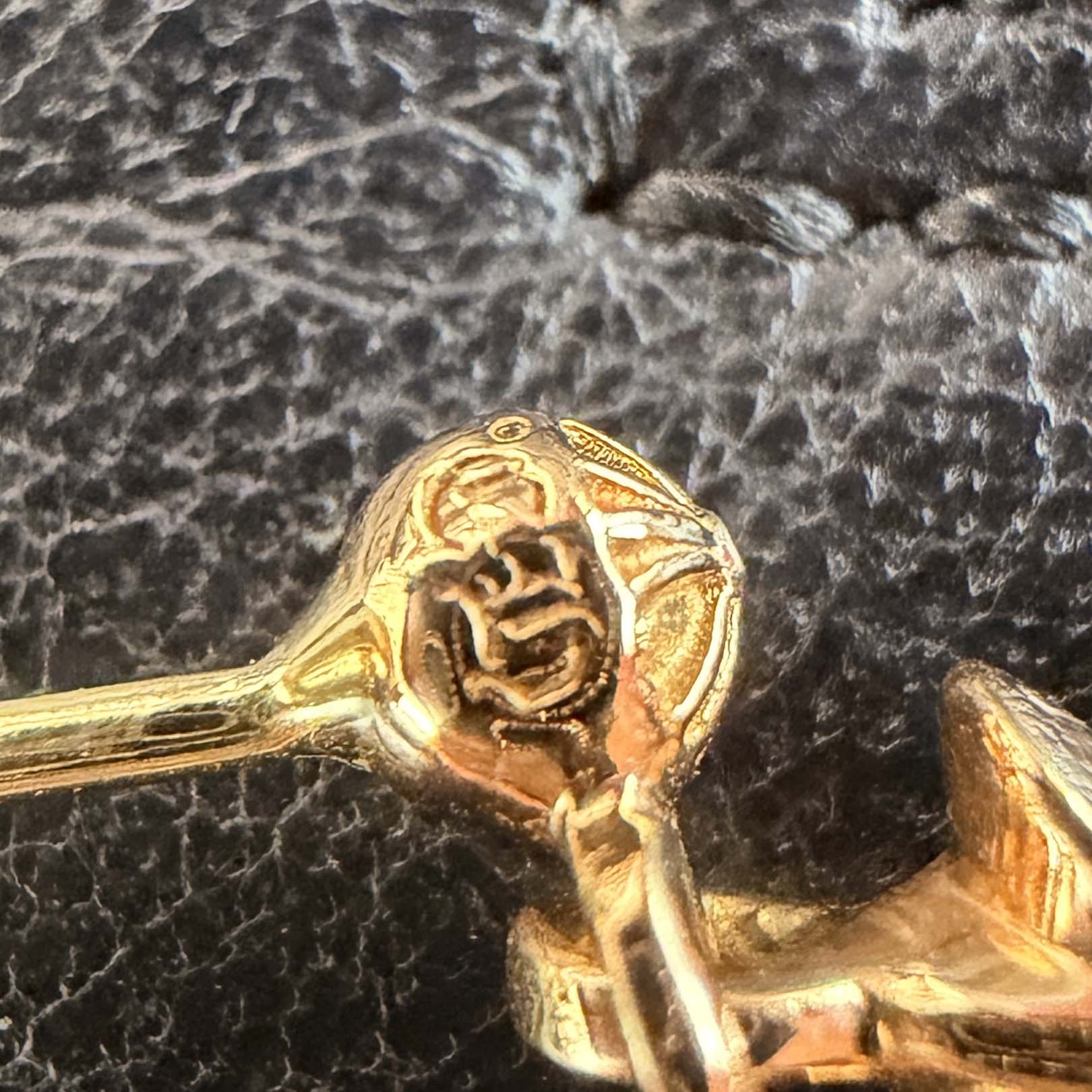 CHROME HEARTS 22K Triple Cross Earring クロムハーツ 22K トリプルクロス イヤリング ピアス