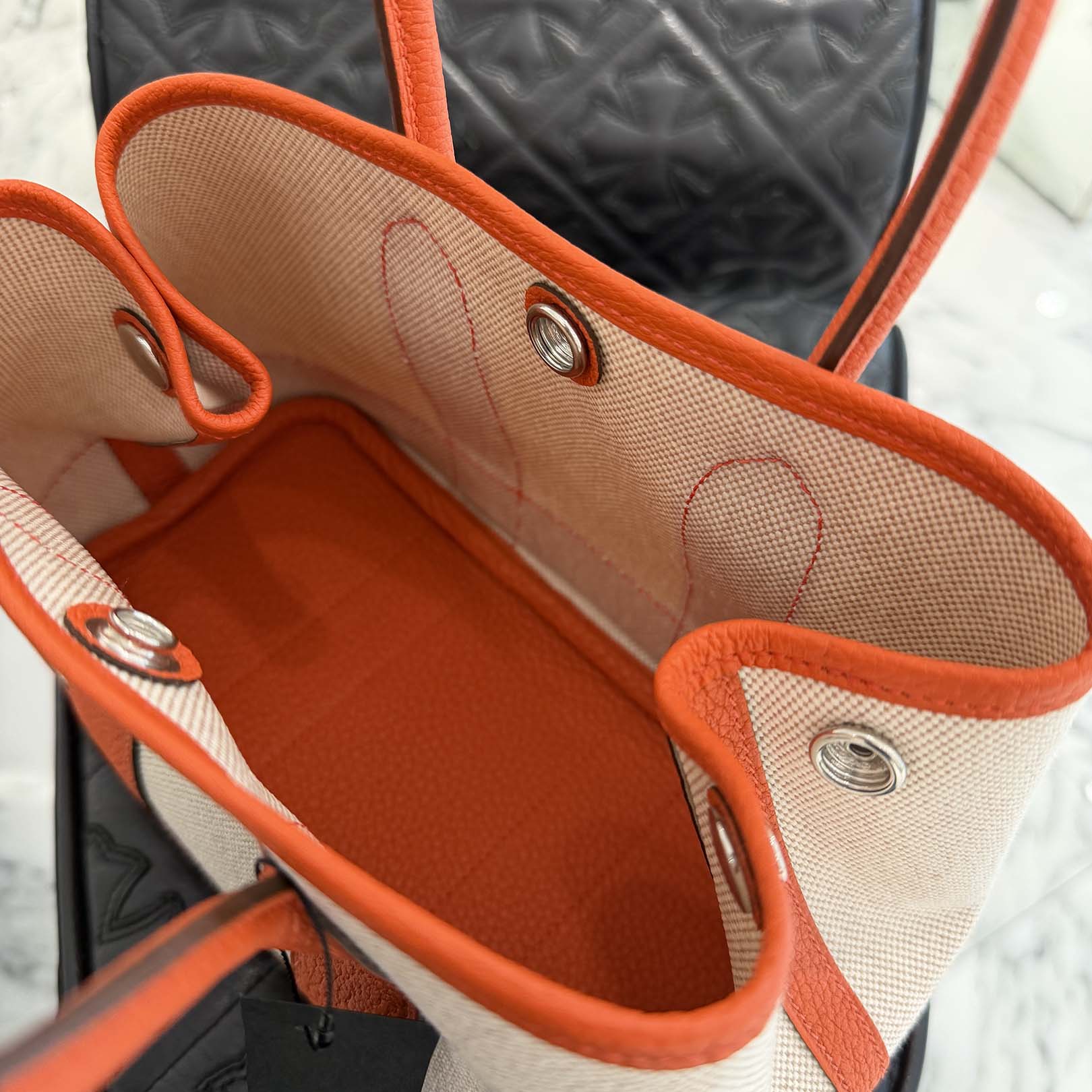HERMES Néogarden Party TTPM Hand Bag K刻印 エルメス ネオガーデンパーティ TTPM ハンドバッグ K刻印