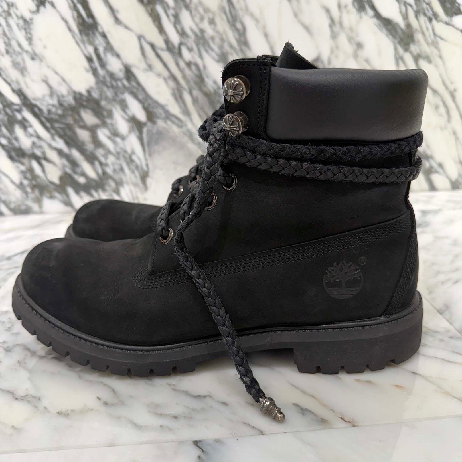 CHROME HEARTS × Timberland 6INCH Nubuck Leather Work Boots Size 10.5M（28.5cm）クロムハーツ × ティンバーランド 6インチ ヌバックレザー ワークブーツ サイズ10.5M（28.5cm）