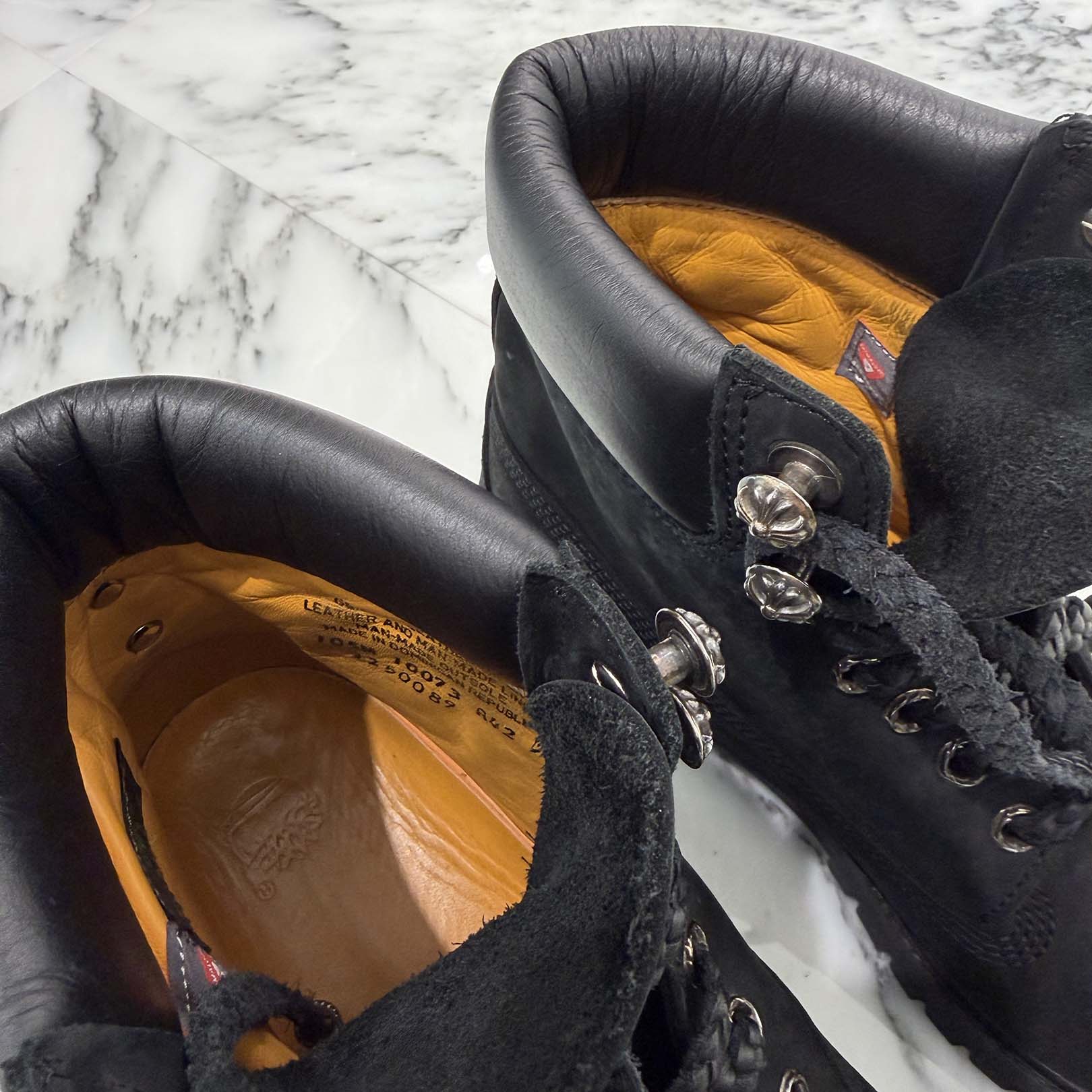 CHROME HEARTS × Timberland 6INCH Nubuck Leather Work Boots Size 10.5M（28.5cm）クロムハーツ × ティンバーランド 6インチ ヌバックレザー ワークブーツ サイズ10.5M（28.5cm）