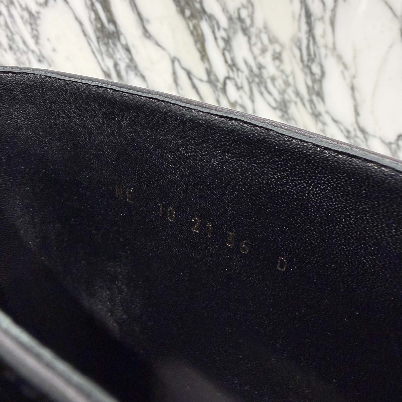 DIOR D-Major Leather Long Boots Size 36(23.0cm~23.5cm)  ディオール Dメジャー レザーロングブーツ サイズ36(23.0cm~23.5cm)