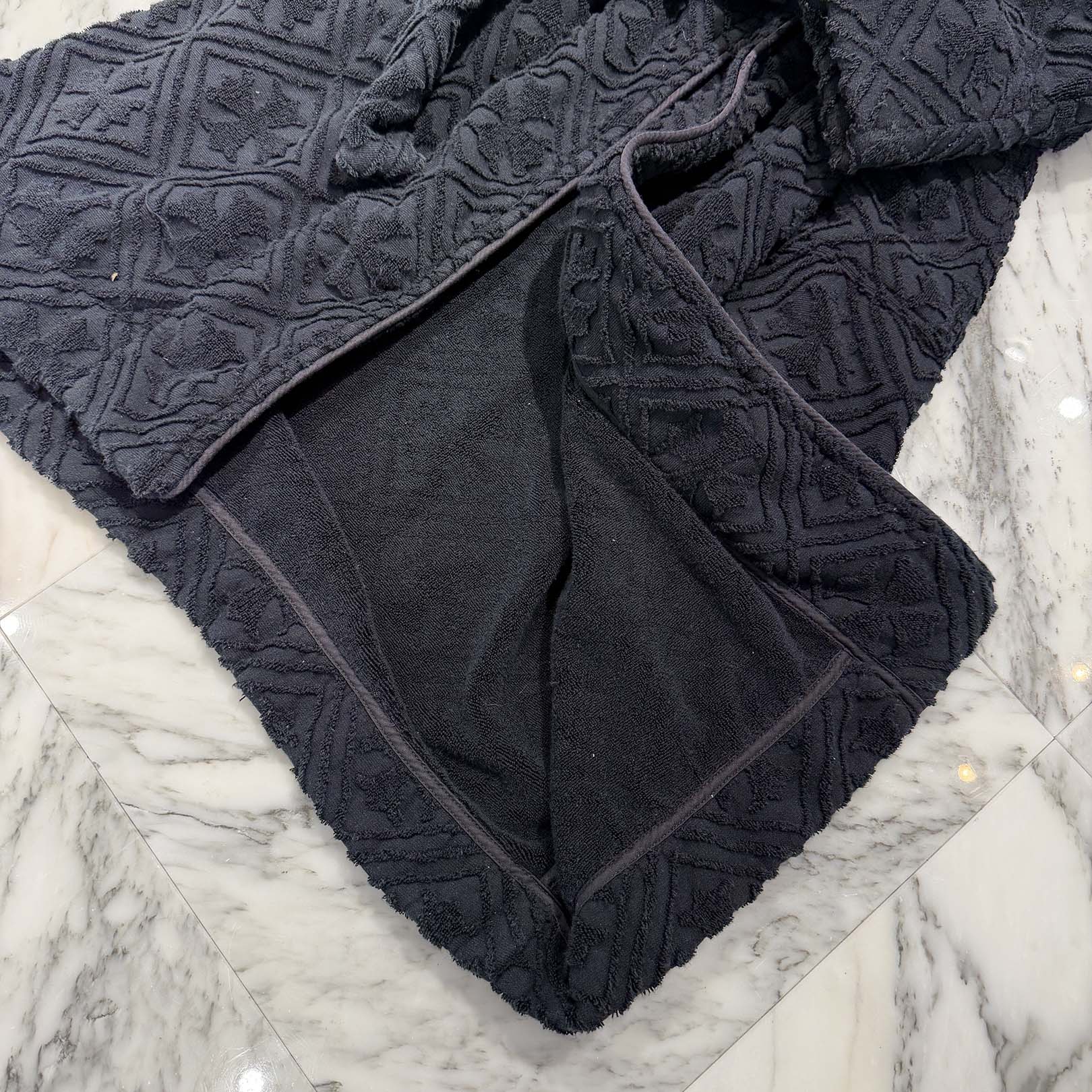 CHROME HEARTS Y NOT CH Plus Pattern Pile Bathrobe Size S/M クロムハーツ ワイノット CHプラス総柄 パイル地 バスローブ サイズS/M