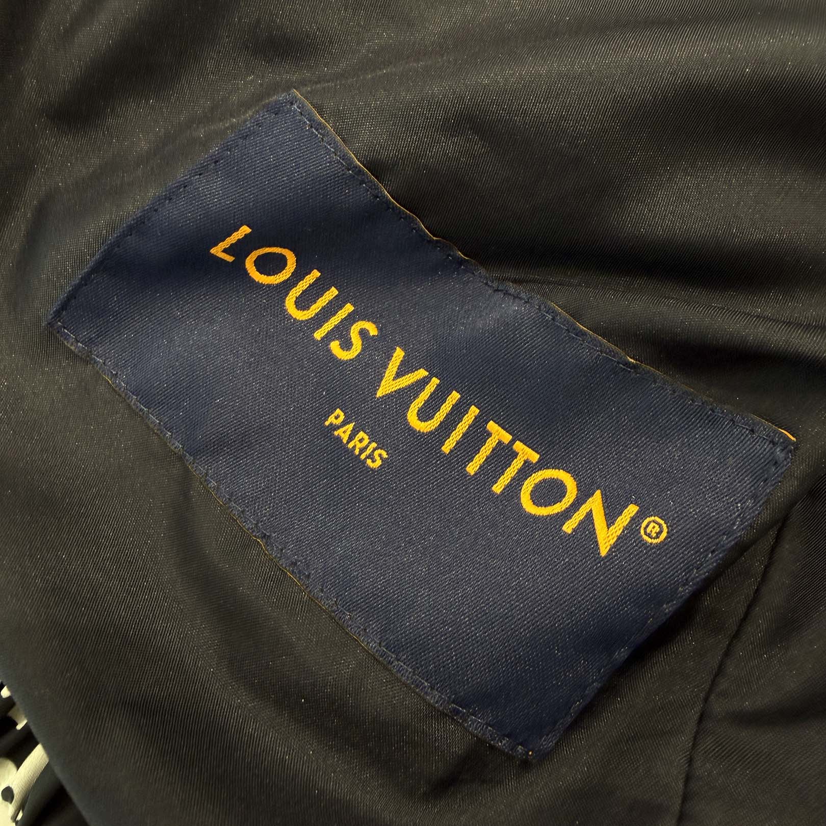 LOUIS VUITTON 2024AW Monogram Technical Track Nylon Jacket HRB83W Size 46 ルイヴィトン モノグラム テクニカル トラック ナイロンジャケット サイズ46