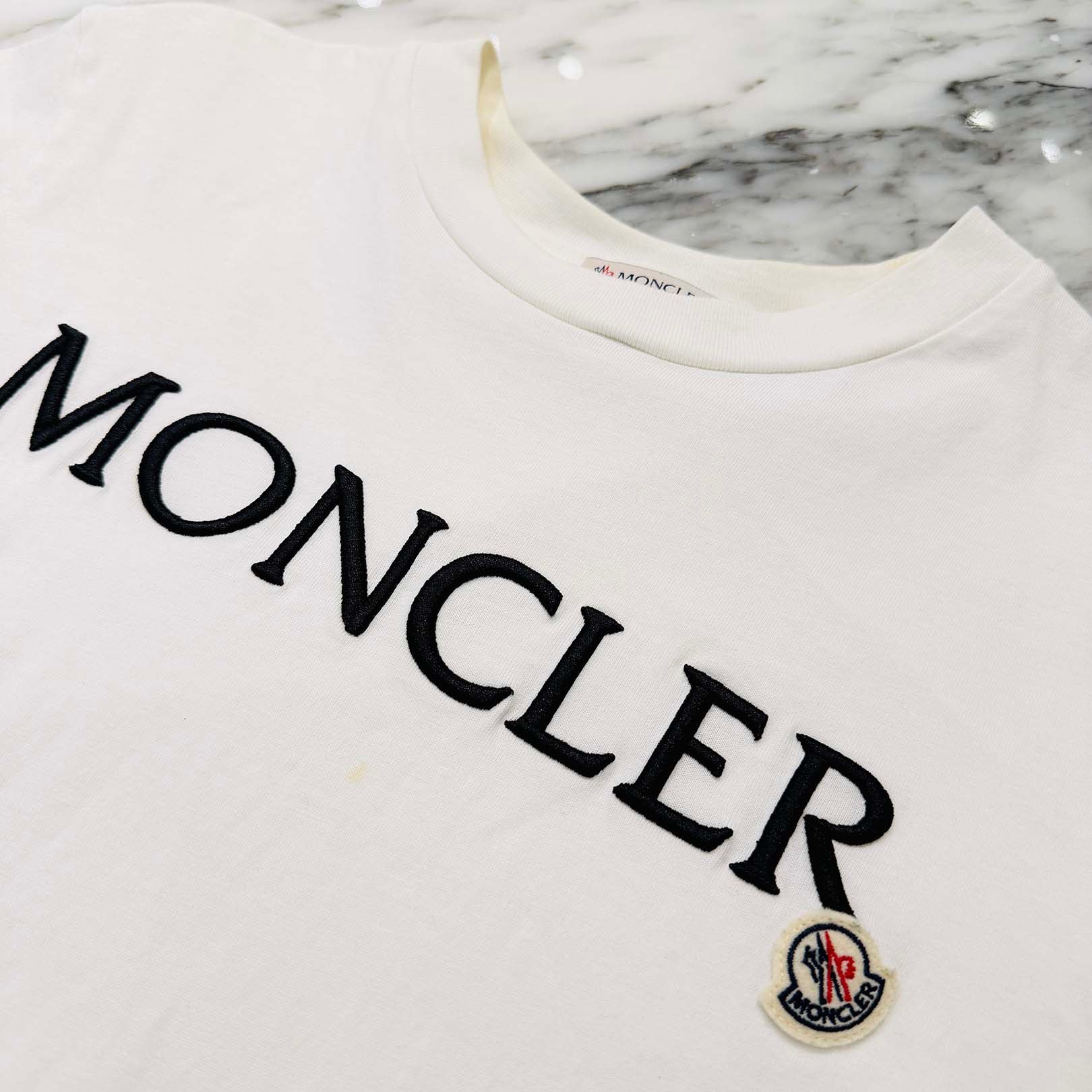 MONCLER MAGLIA MANICHE CORTE Tee I20938C00016 829HP Size S モンクレール マーリャ・マニーケ・コルテ サイズS