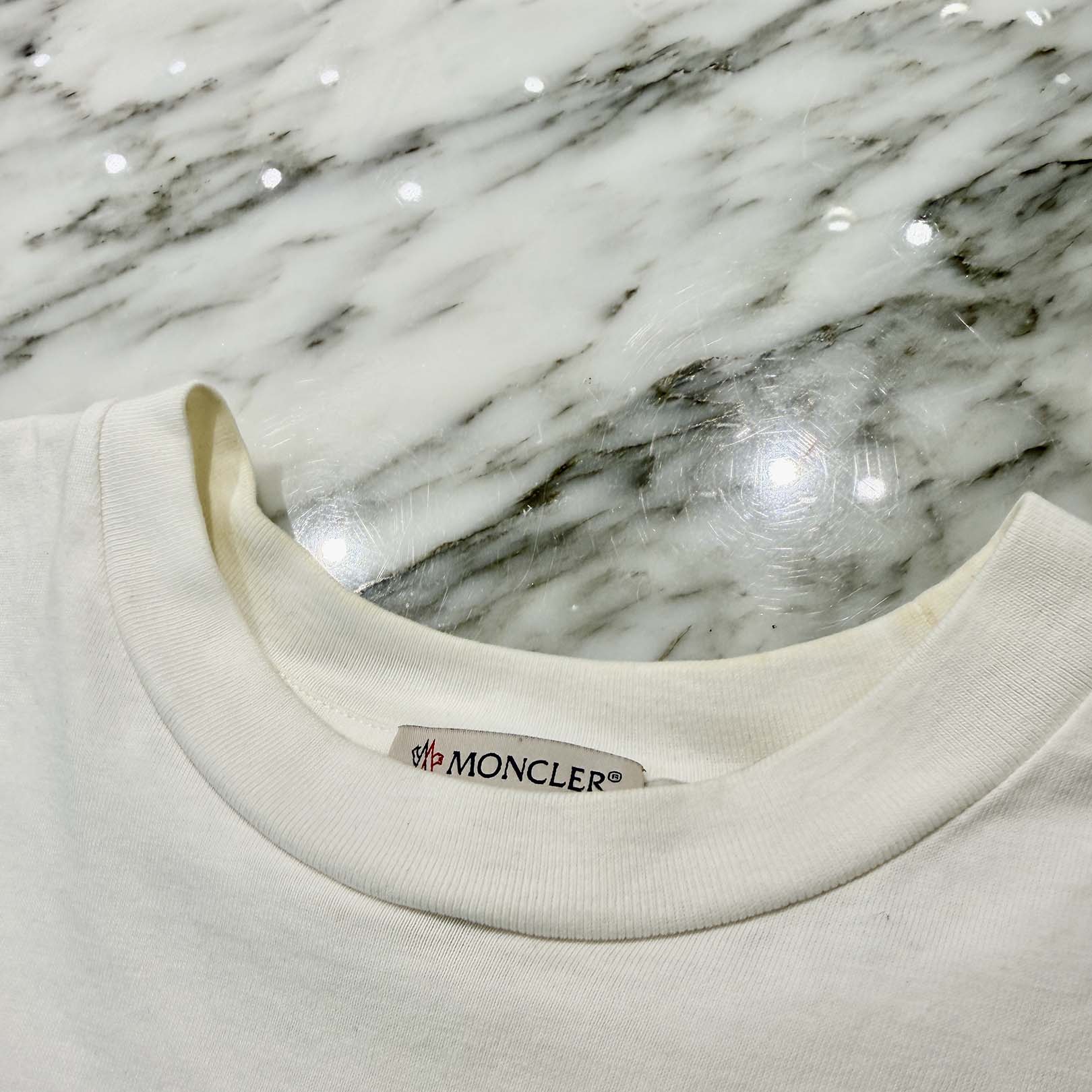 MONCLER MAGLIA MANICHE CORTE Tee I20938C00016 829HP Size S モンクレール マーリャ・マニーケ・コルテ サイズS