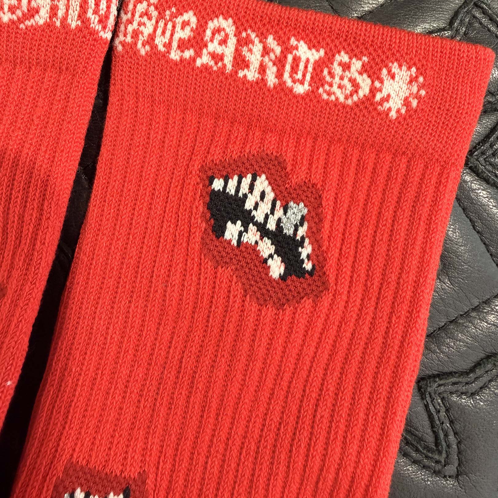 CHROME HEARTS × MATTY BOY Chomper Socks Size M (25cm～27cm) クロムハーツ × マッティボーイ チョンパー ソックス サイズM(25cm～27cm)