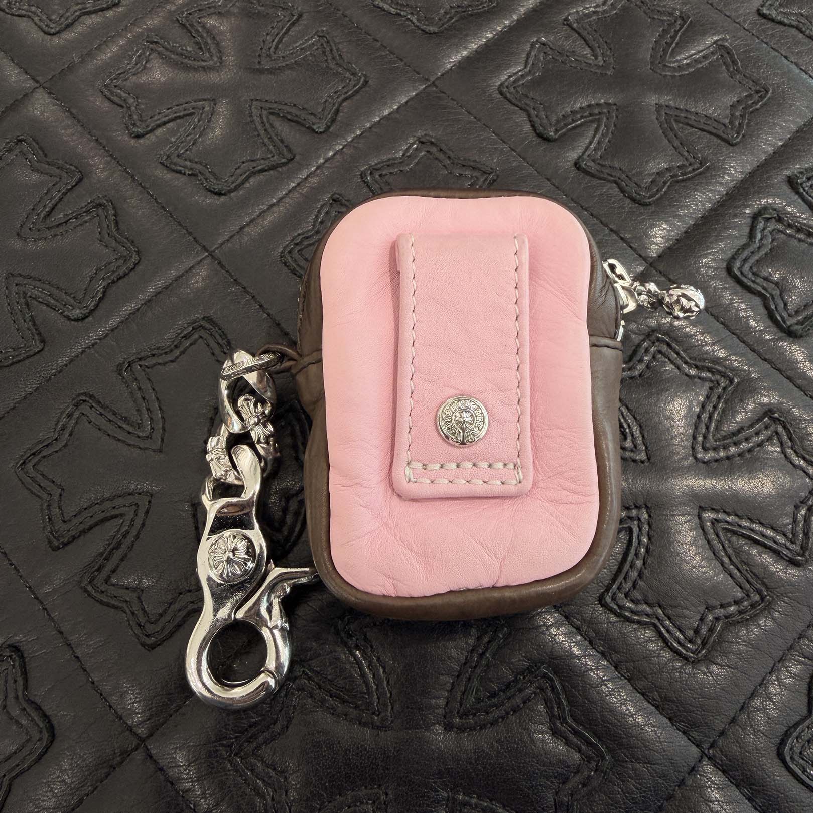 CHROME HEARTS Micro Taka Fancy Clip Leather Case クロムハーツ マイクロタカ ファンシー クリップ レザー ケース
