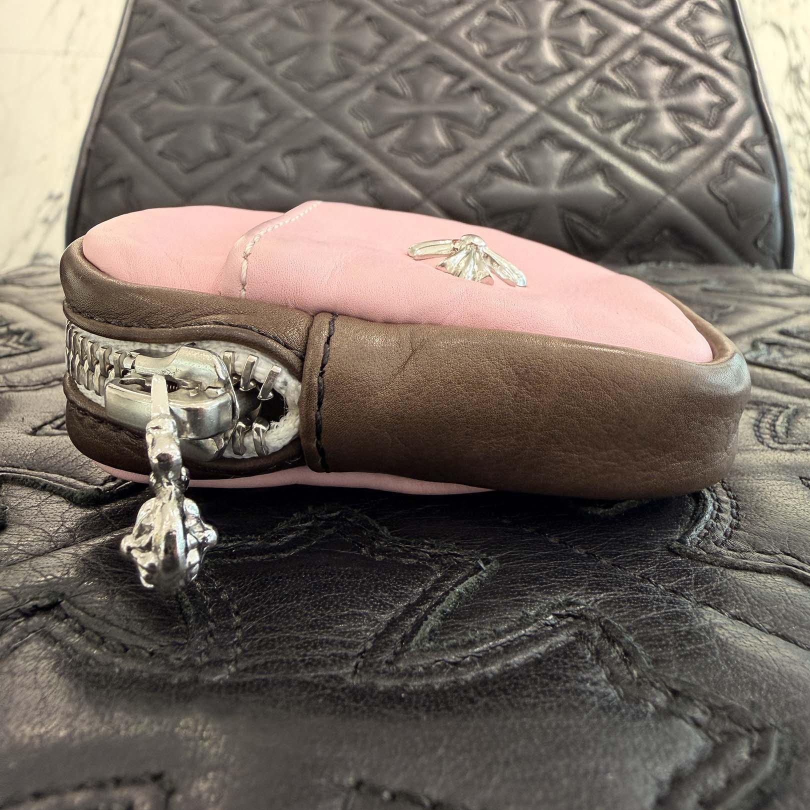 CHROME HEARTS Micro Taka Fancy Clip Leather Case クロムハーツ マイクロタカ ファンシー クリップ レザー ケース