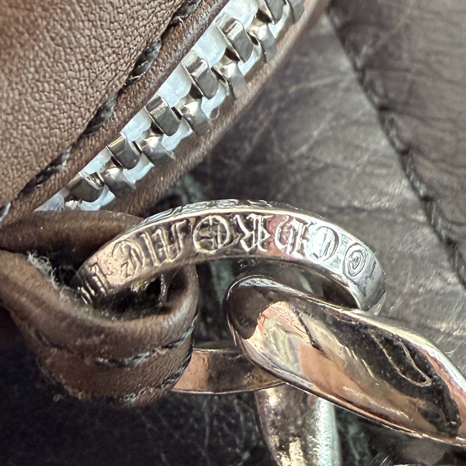 CHROME HEARTS Micro Taka Fancy Clip Leather Case クロムハーツ