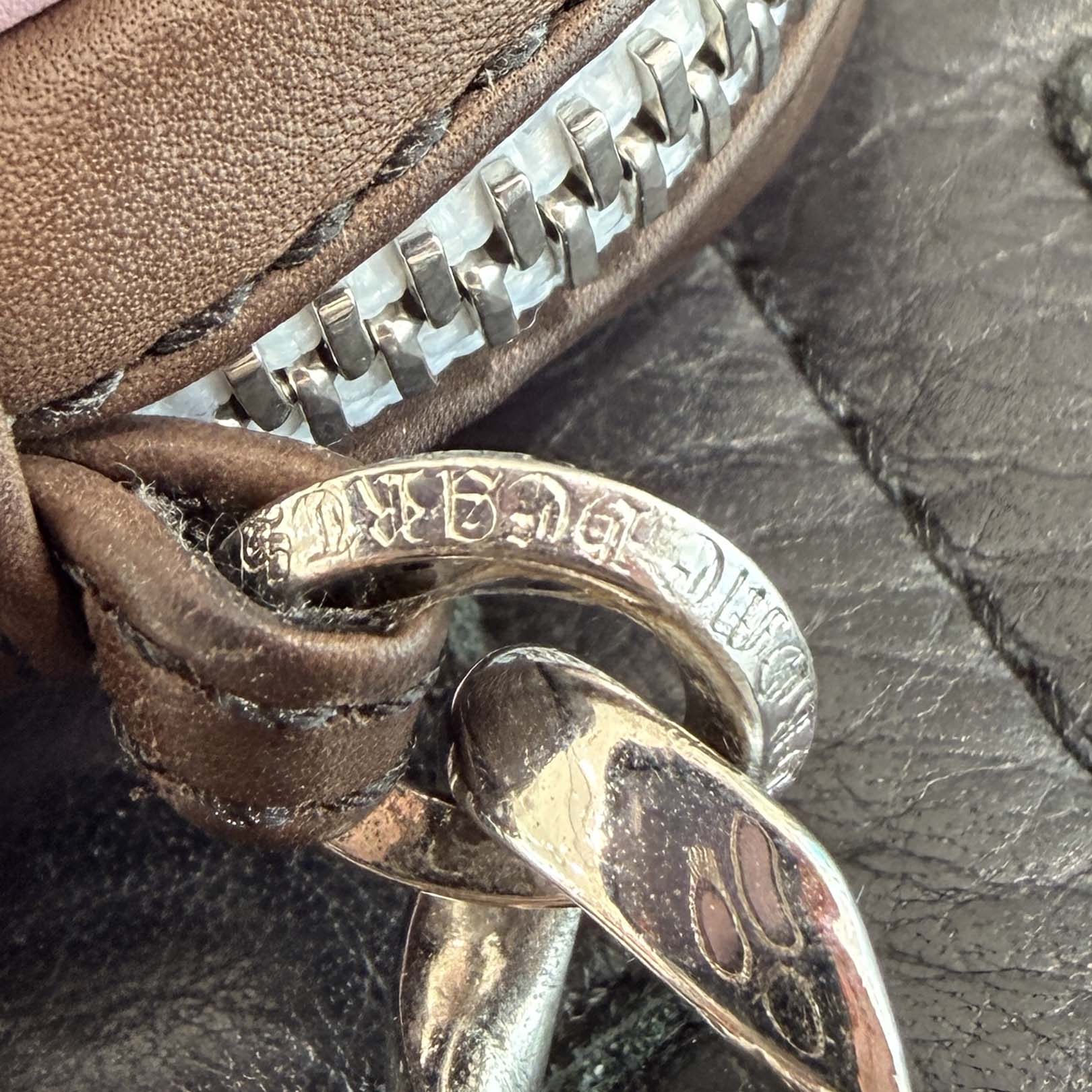 CHROME HEARTS Micro Taka Fancy Clip Leather Case クロムハーツ マイクロタカ ファンシー クリップ レザー ケース