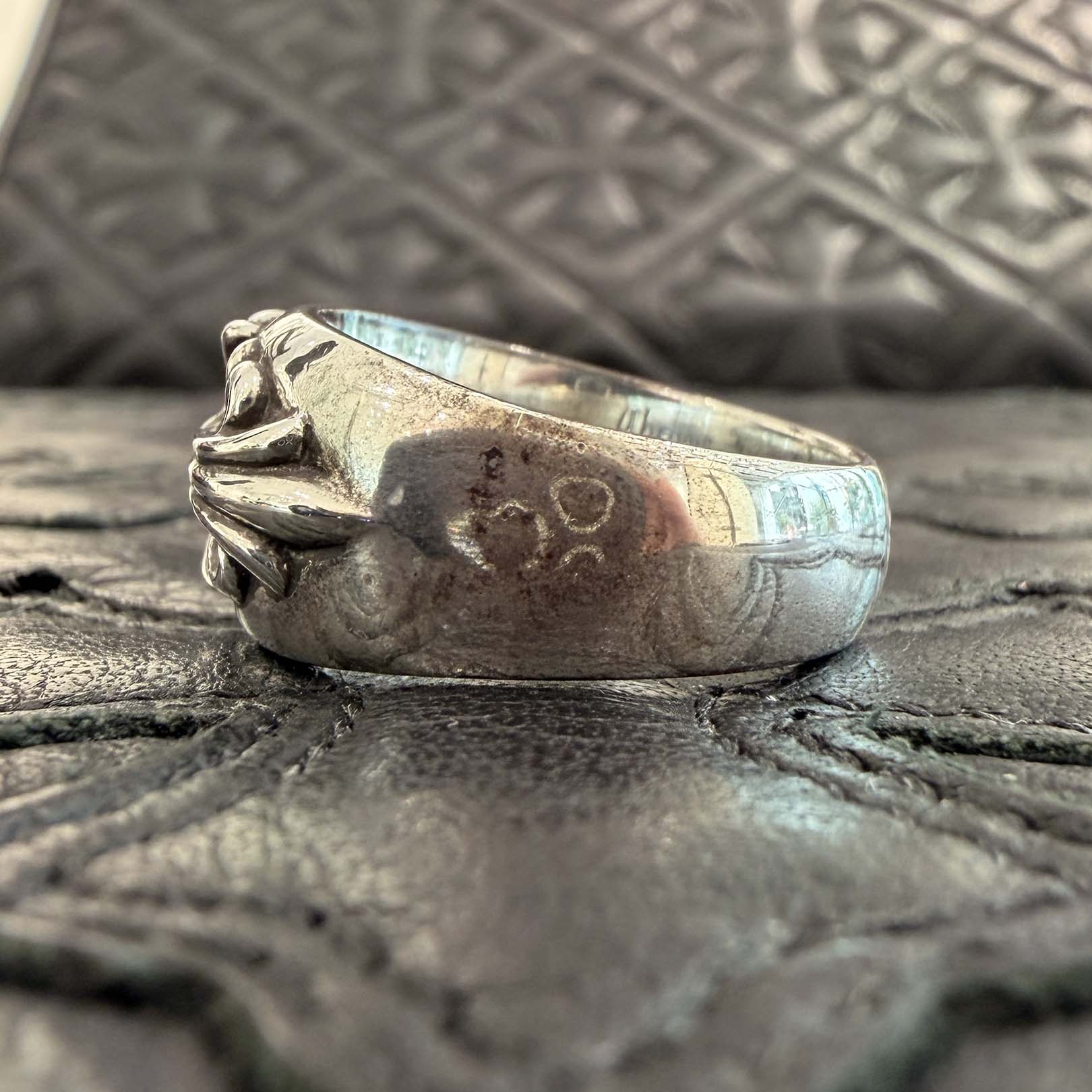 CHROME HEARTS Floral Cross Ring Size 25号 クロムハーツ フローラルクロス リング サイズ25号