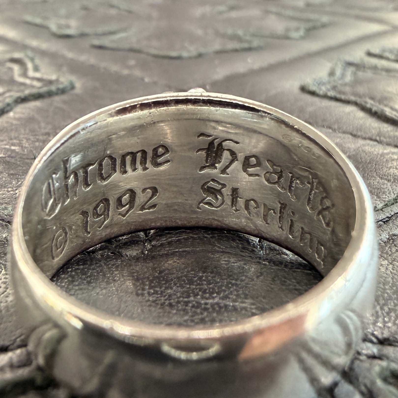 CHROME HEARTS Floral Cross Ring Size 25号 クロムハーツ フローラルクロス リング サイズ25号