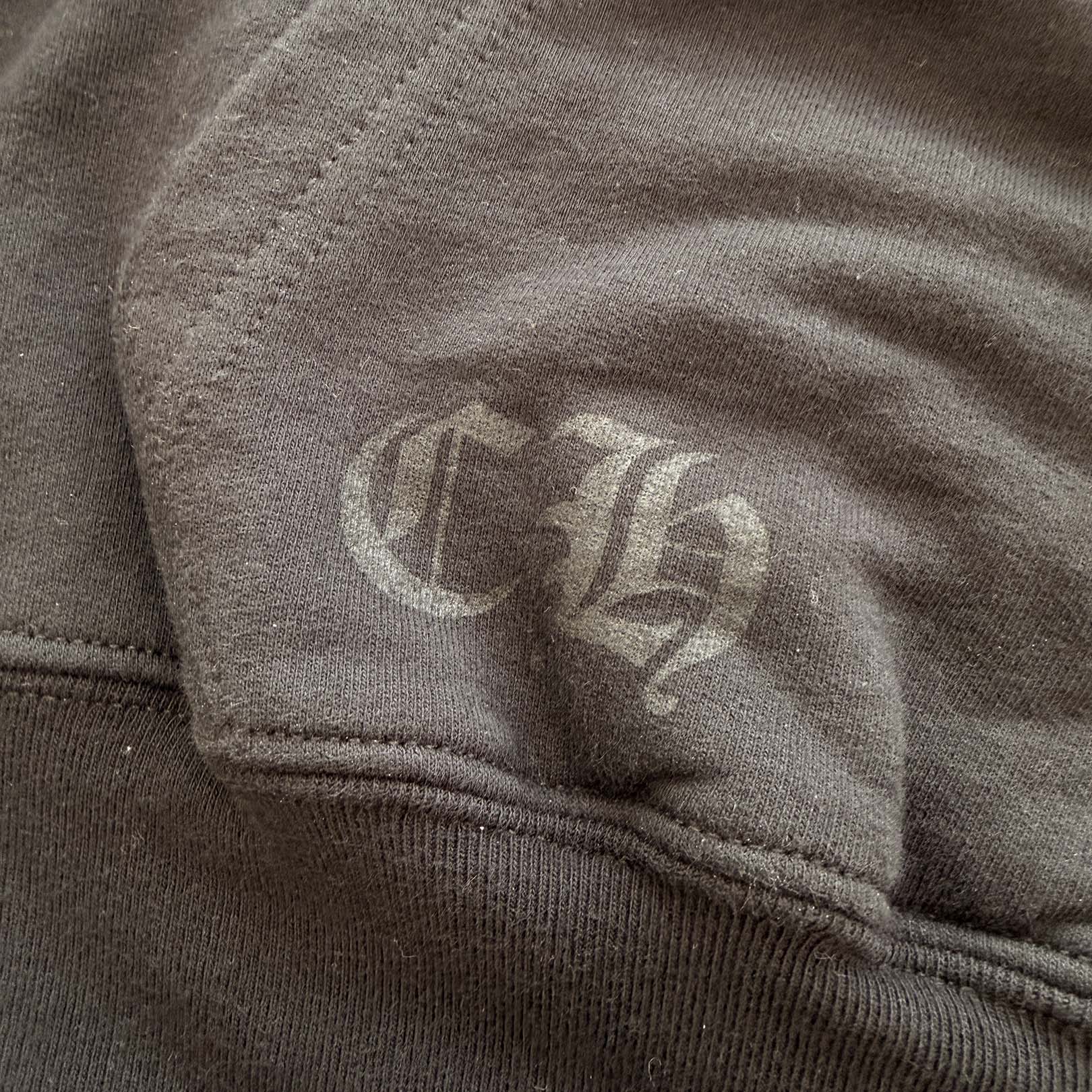 CHROME HEARTS MALIBU Limited Horseshoe Thermal Zip Up Hoodie Size S クロムハーツ マリブ限定 ホースシュー サーマル ジップアップ フーディ サイズS