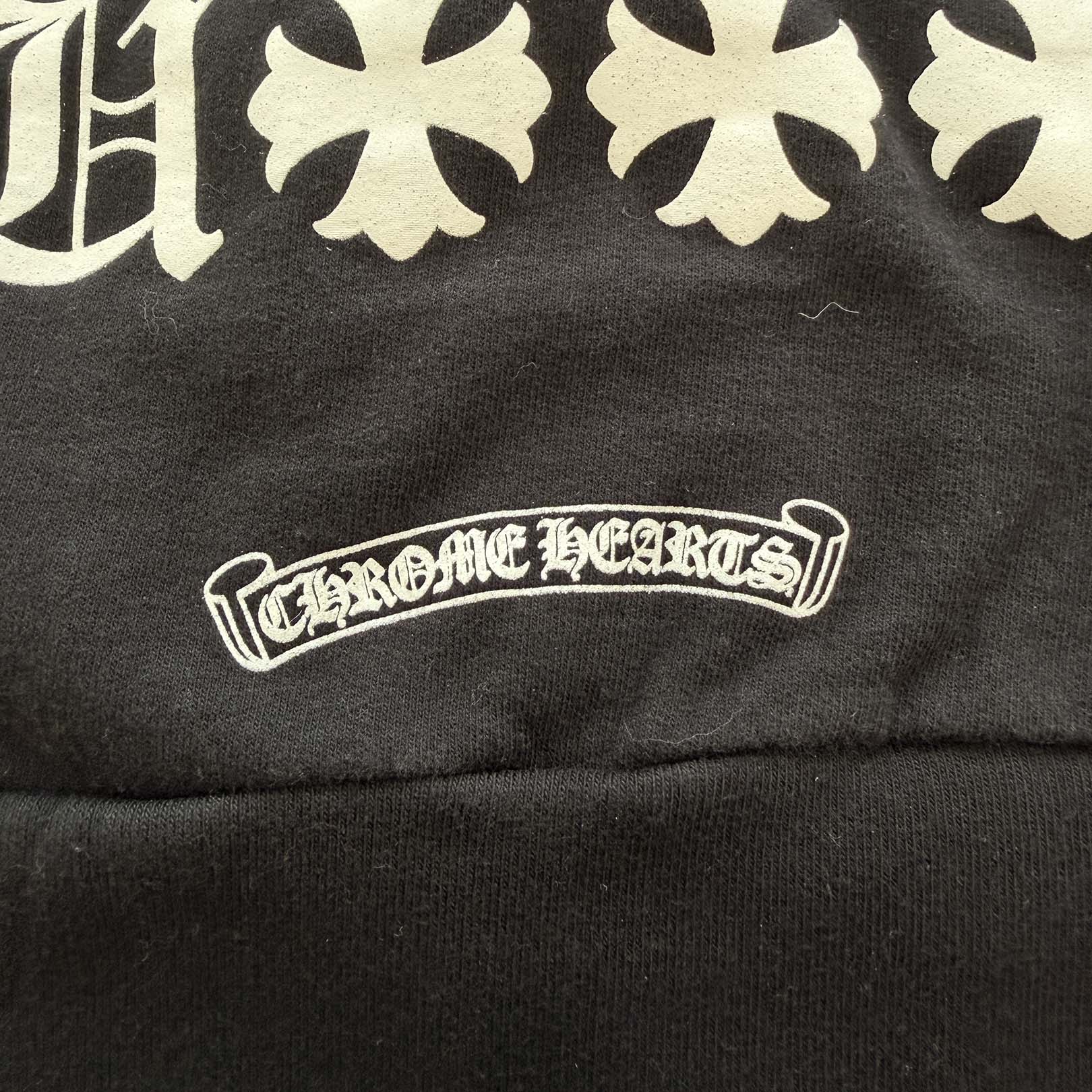 CHROME HEARTS OLD Made In Hollywood Vertical Logo Zip Up Hoodie Size S クロムハーツ オールド メイドインハリウッド ヴァーティカルロゴ ジップアップフーディ サイズS