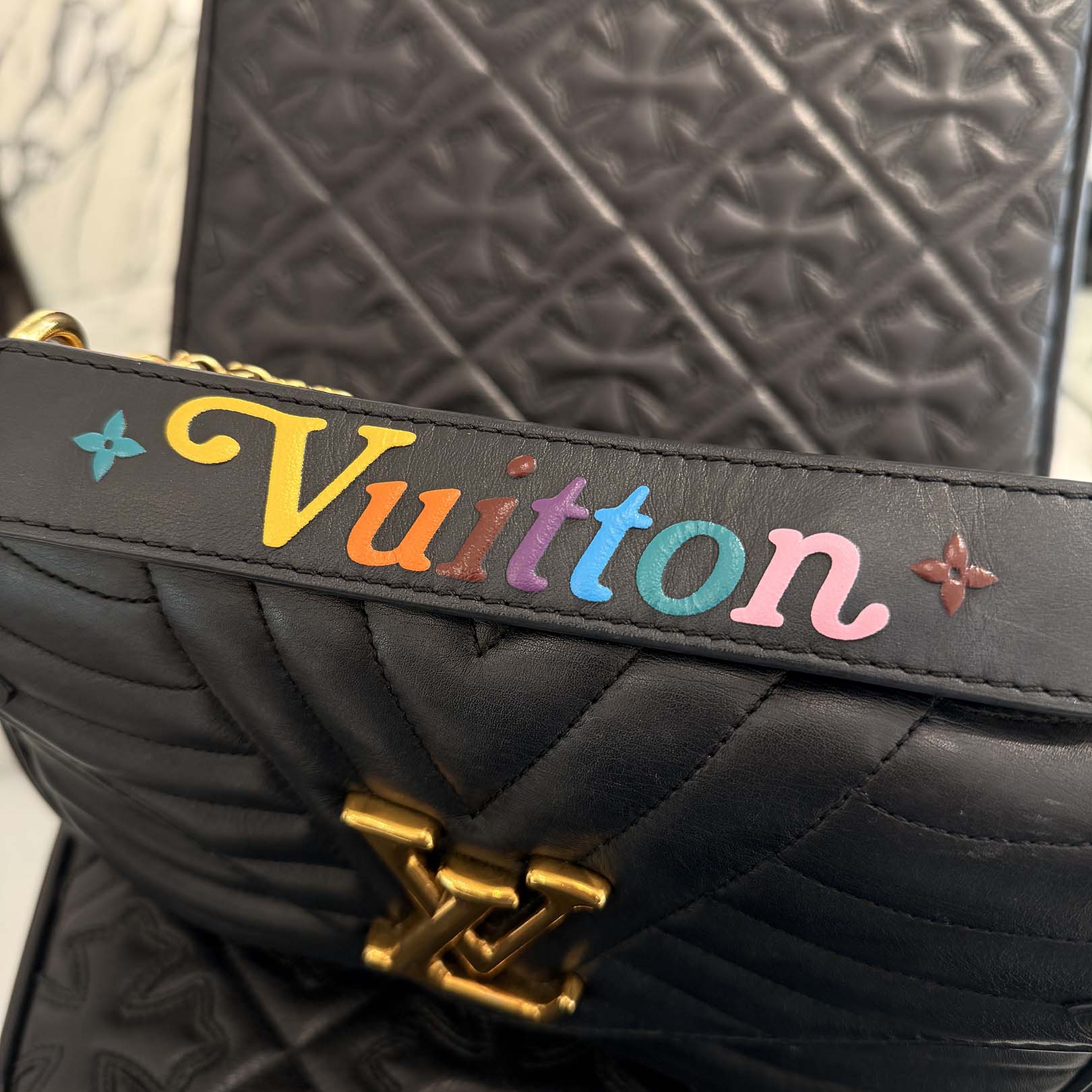 LOUIS VUITTON New Wave Chain Bag MM M51498 ルイヴィトン ニューウェーブ チェーンバッグ MM